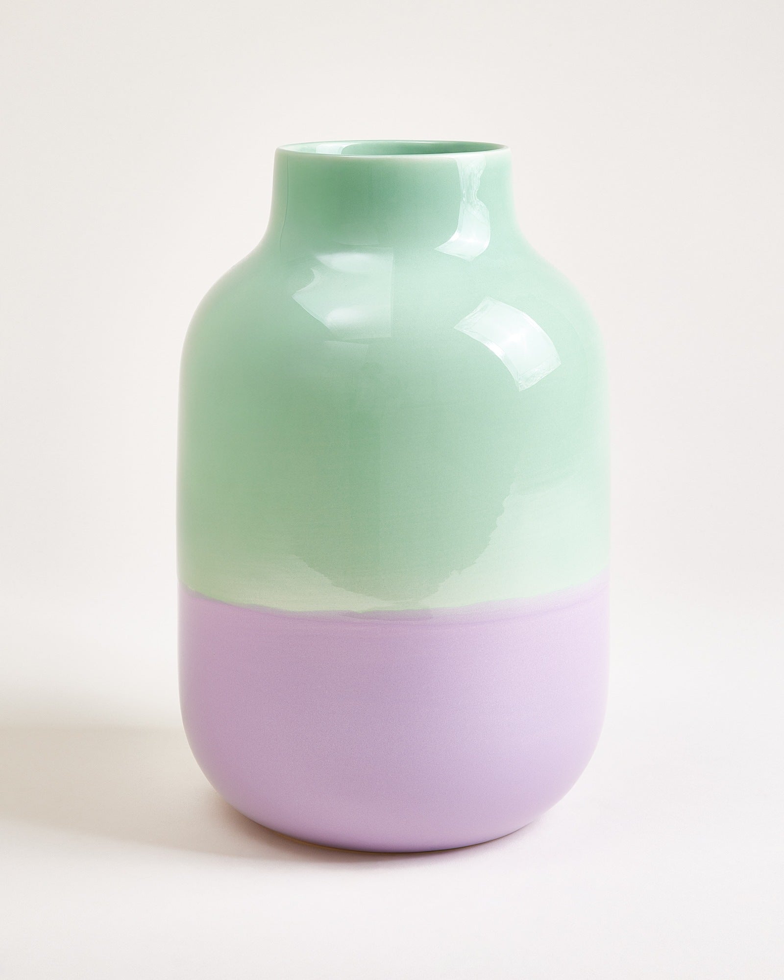 NUNO - VASE L MINT PURPLE
