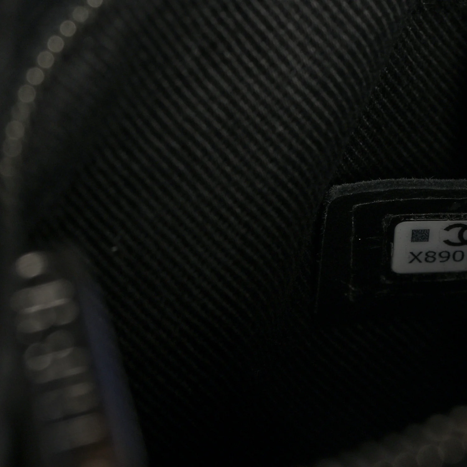 Calfskin Quilted Crossbody Bag Black