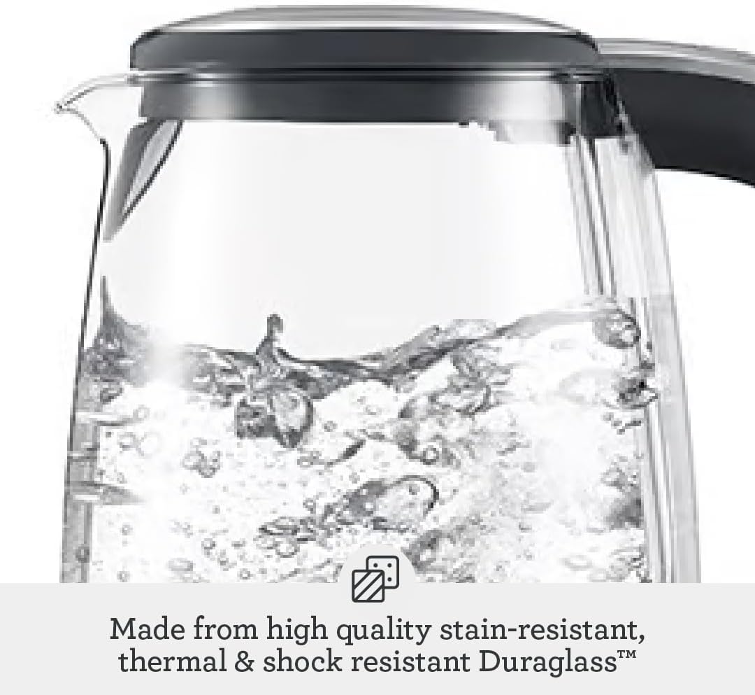 Breville BKE595XL Crystal Clear Kettle, Brushed Stainless Steel