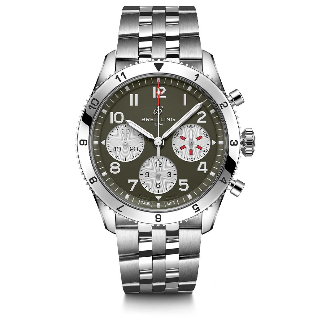 [Super Clone]Classic AVI Chronograph 42 Curtiss Warhawk A233802A1L1A1