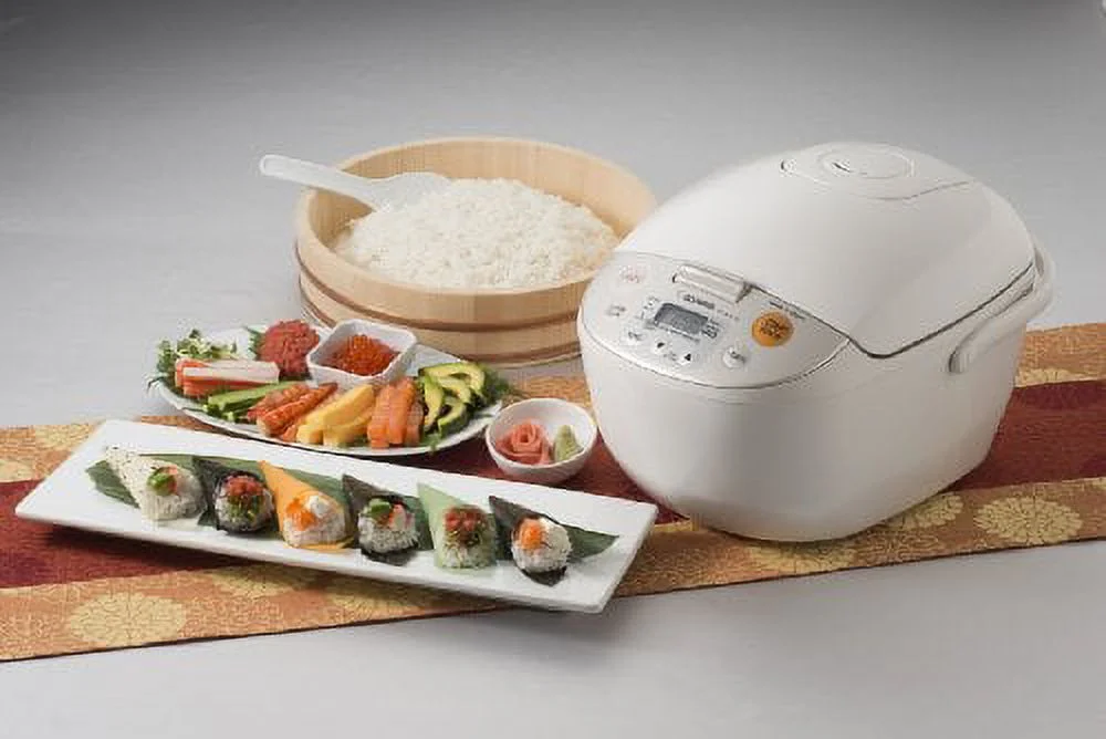 Zojirushi NL - AAC18 10 - Cup Electric Rice Cooker, Beige - Advanced Fuzzy Logic Technology