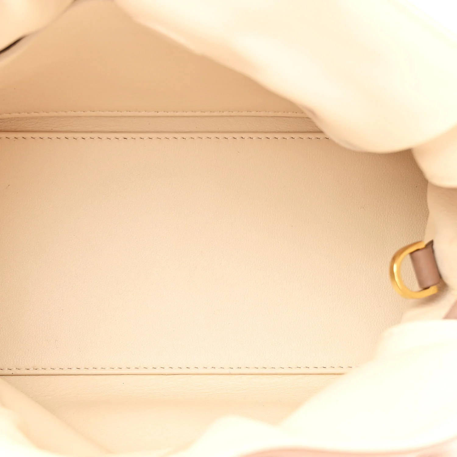 Lambskin Mini Protea Bag Biscotto