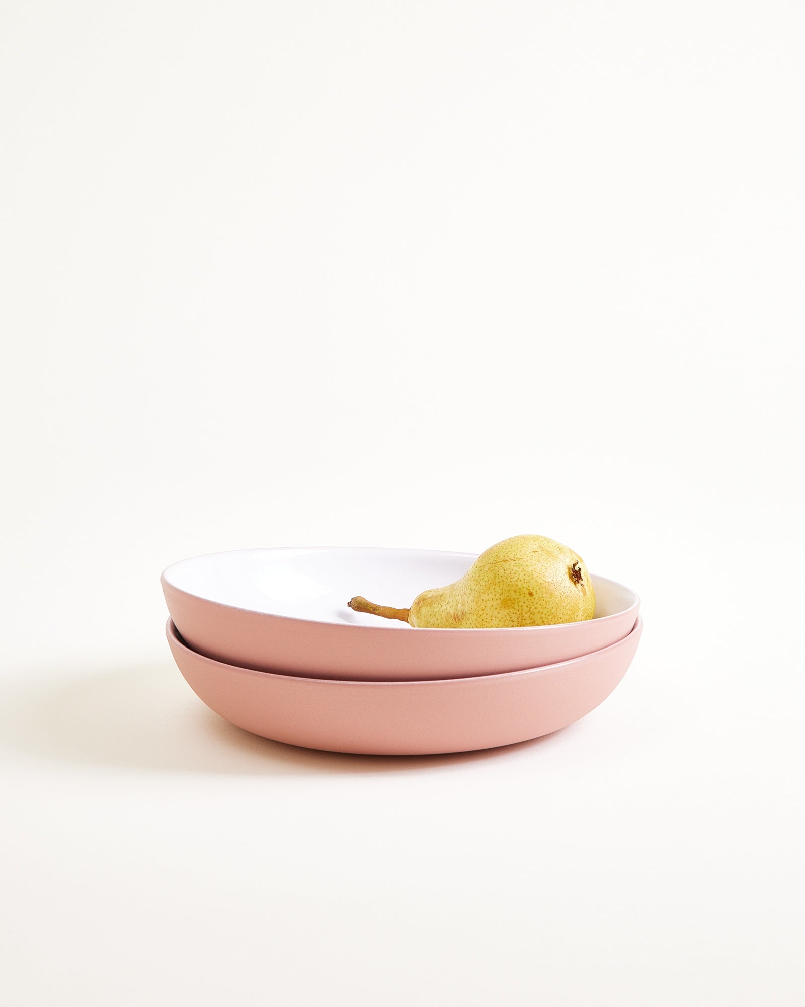 SEDA - PASTA PLATE CLASSIC ROSÉ WHITE