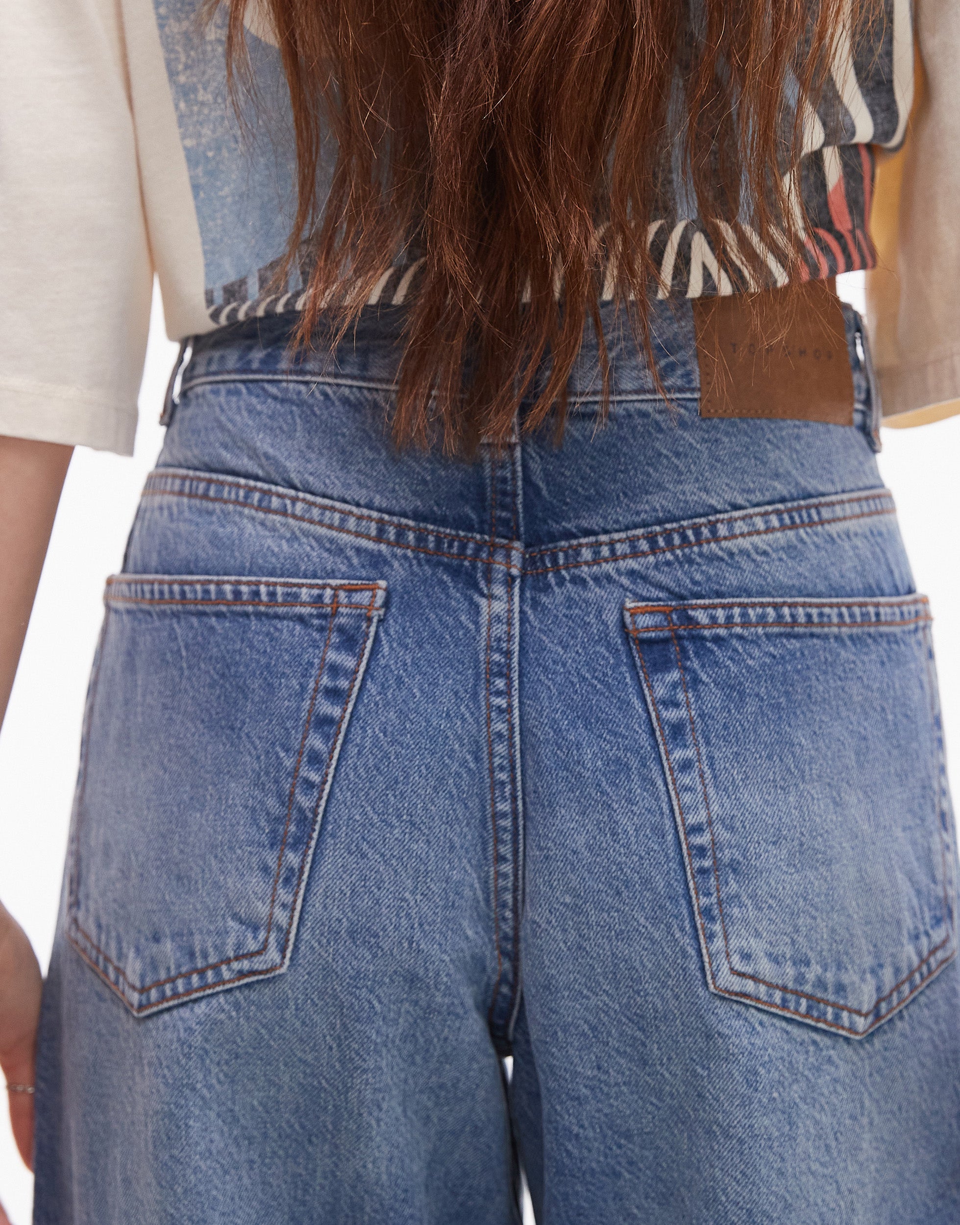 VERO MODA® TOPSHOP Mid rise Loose Fit Jeans