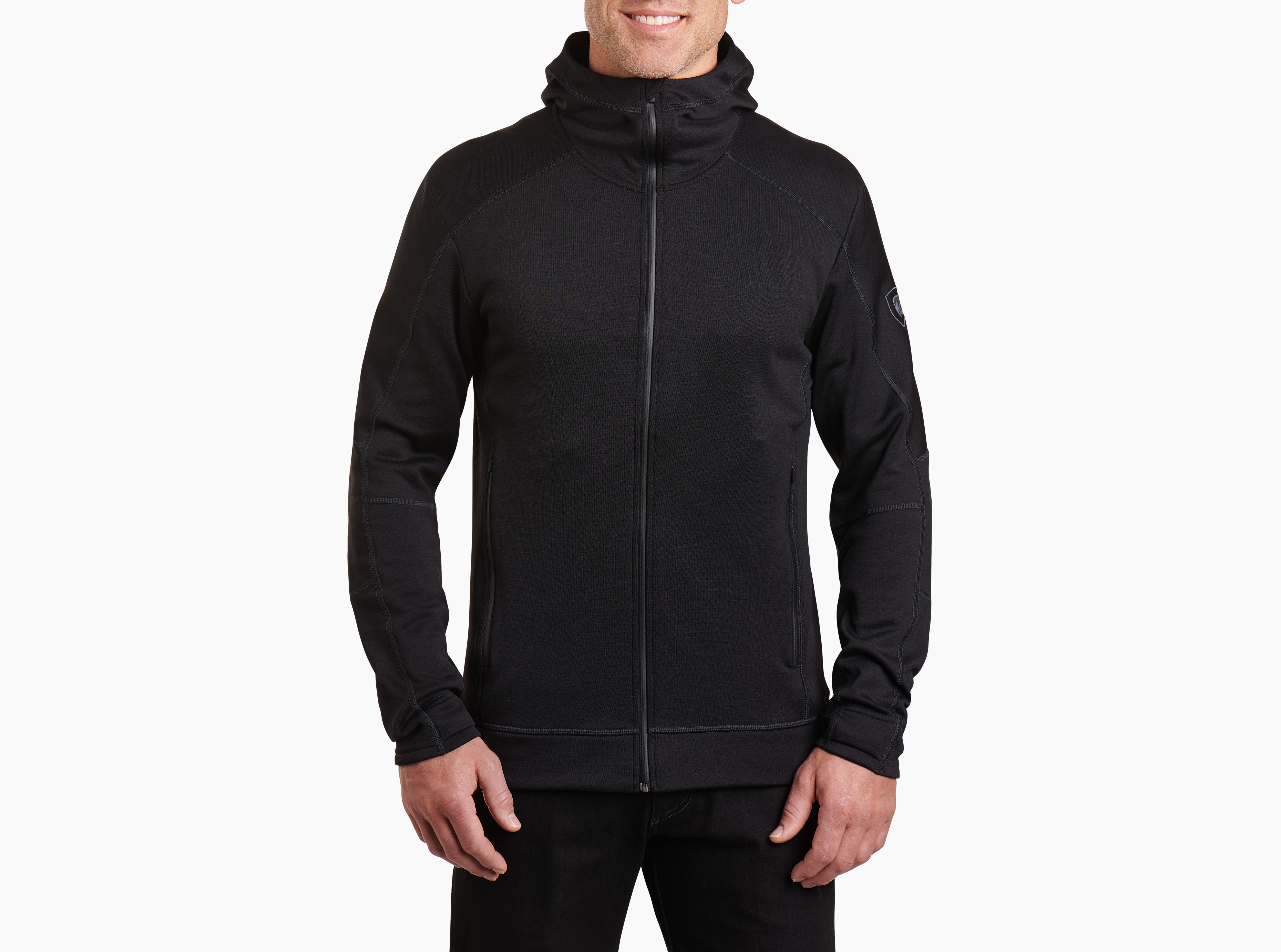 DYNAWOOL™ SKUBA HOODY - RAVEN