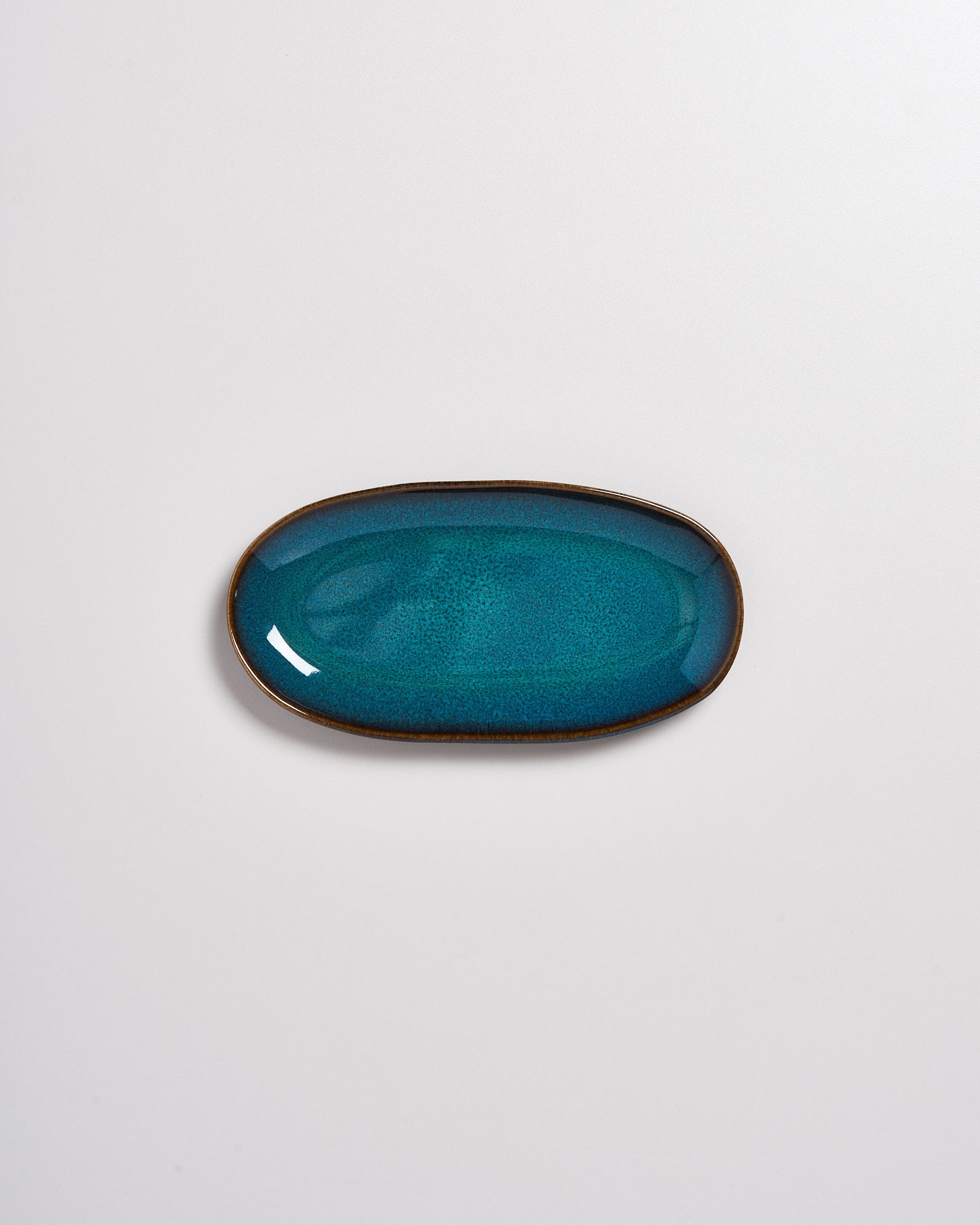 MELIDES - SERVING PLATTER M OCEANBLUE
