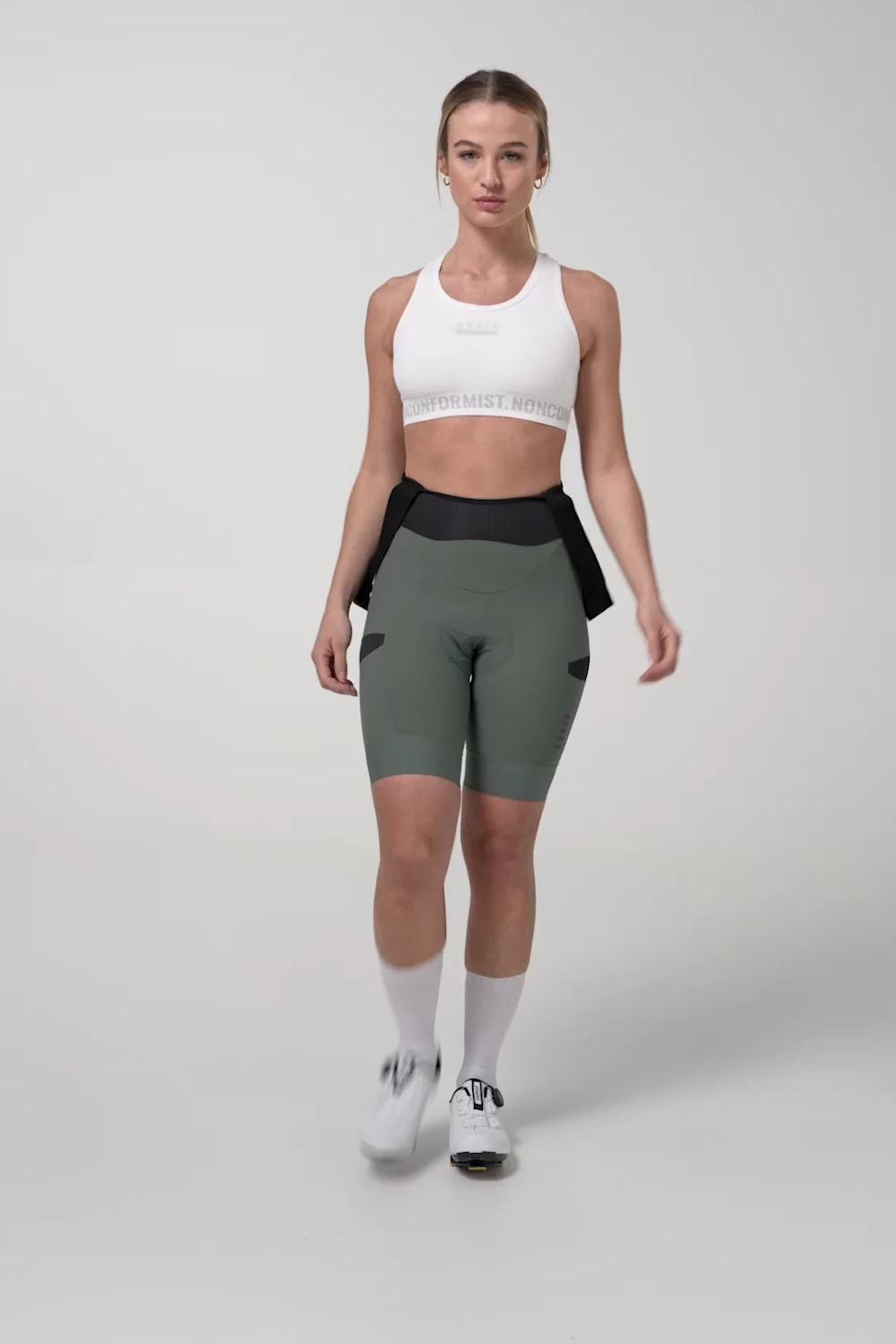 Gobik Bib Shorts  Women Grit 2.0 Evergreen