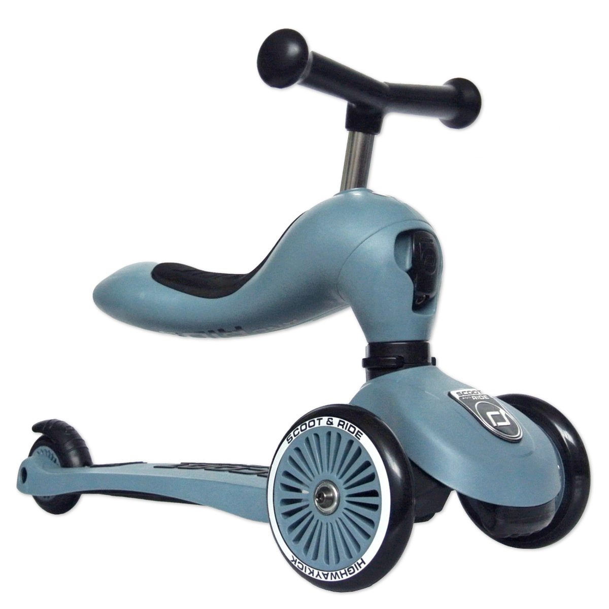 Scoot and Ride Kinderfahrzeug Lauflernhilfe Highwaykick 1 - Lauflernhilfe et Kickboard, Lauflernhilfe et Kickboard dans un seul