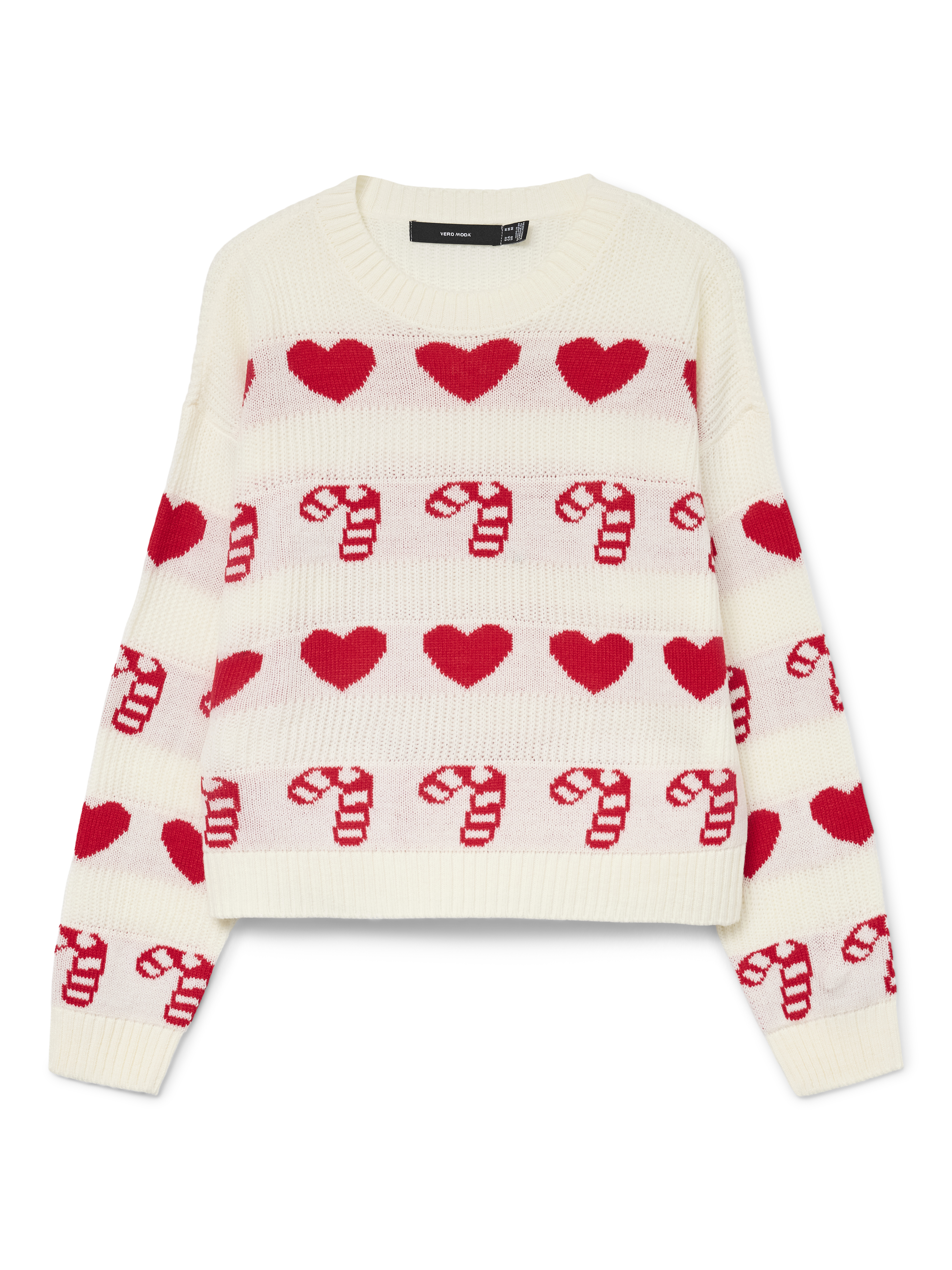 VERO MODA® VMCANDYHEARTS Knitted pullover