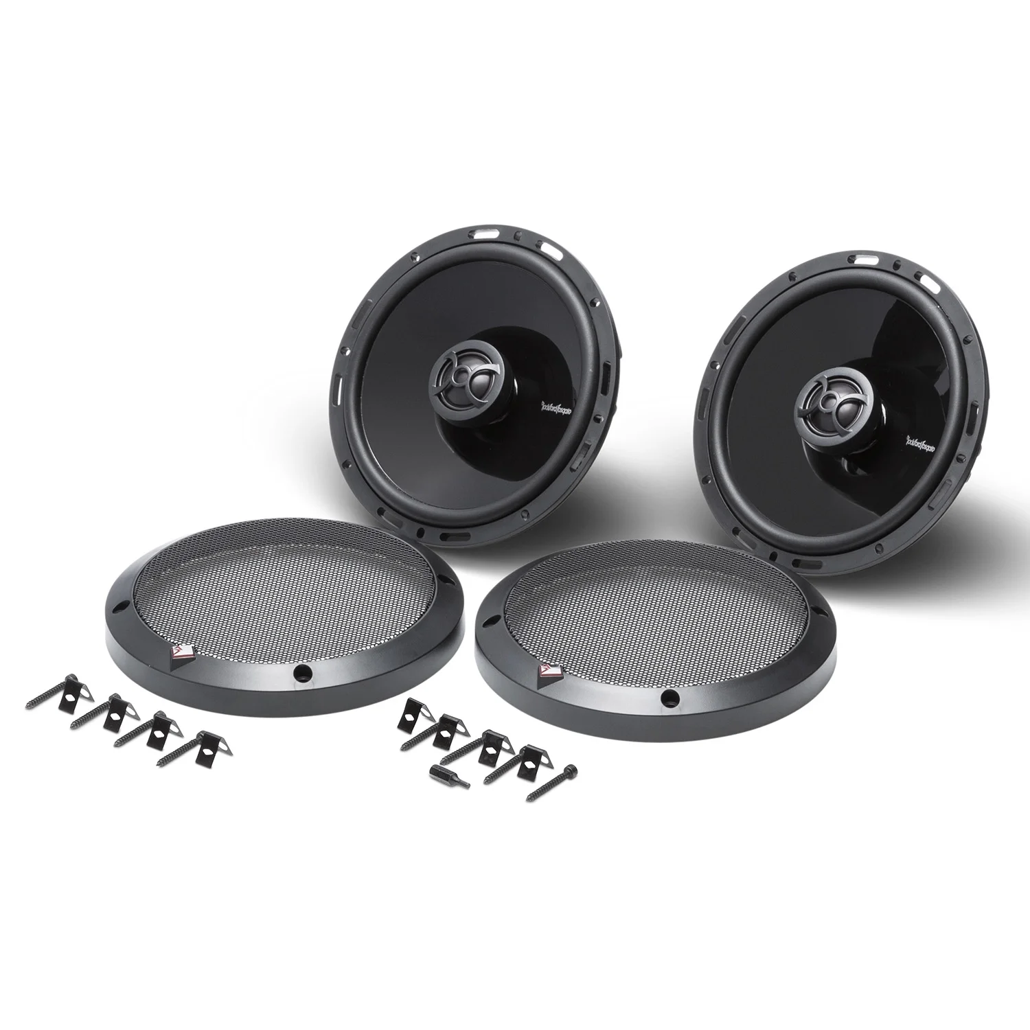 Rockford Fosgate P1650 6.5" 2-Way Full Range Car Audio Coaxial Speakers, Pair