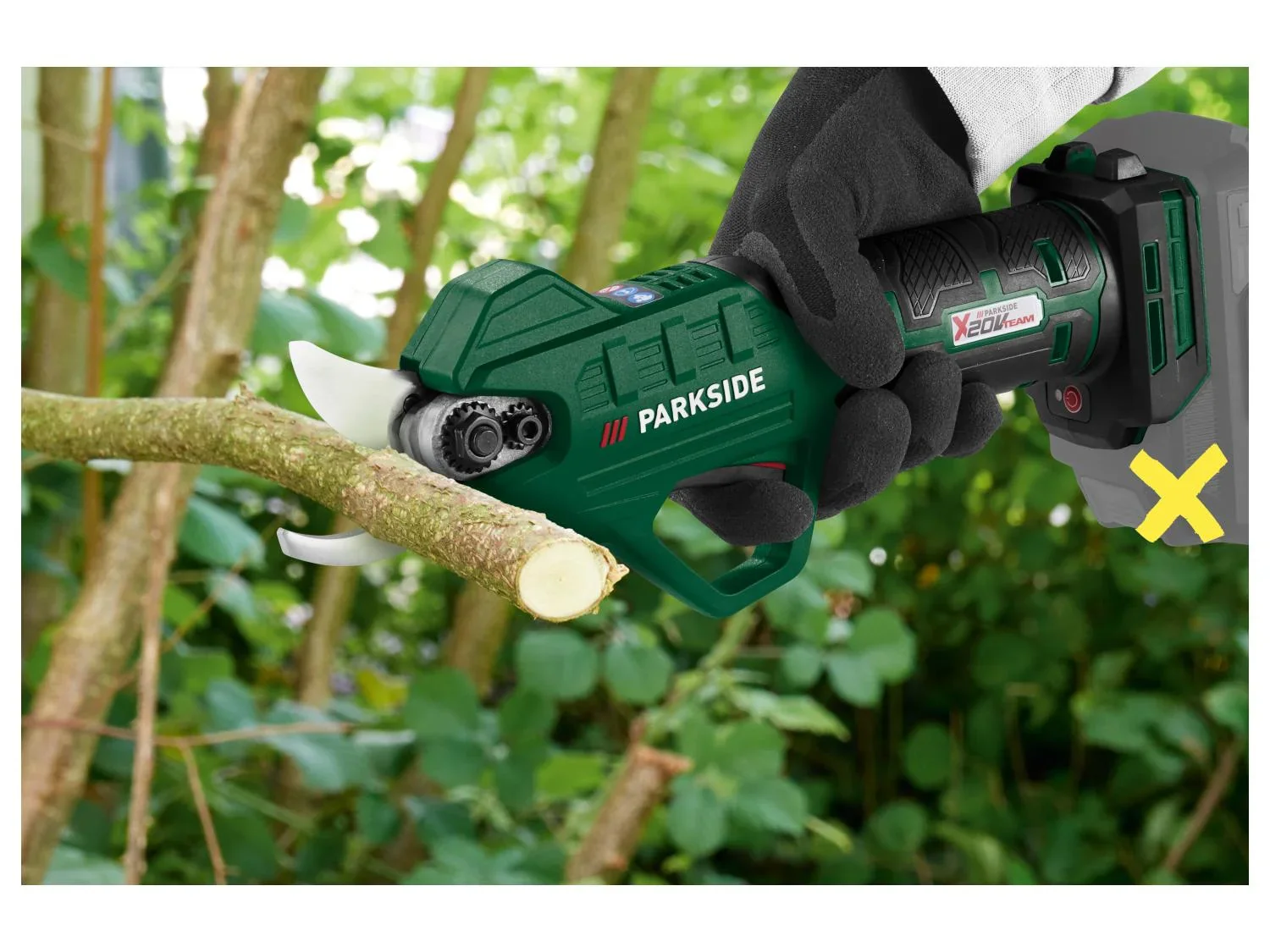 PARKSIDE Coupe-branches sans fil PAAS 20-Li B1, 20 V