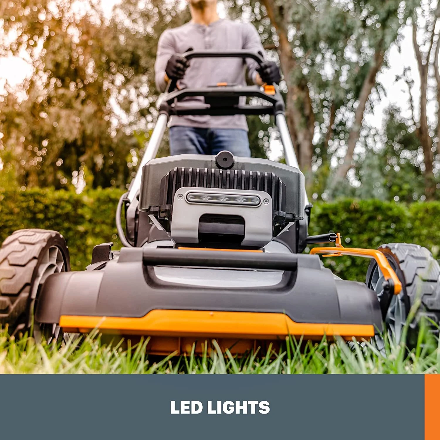 WG761 Nitro 80V 21" Cordless Self-Propelled Lawn Mower with Brushless Motor Rear Wheel Drive - Image 3