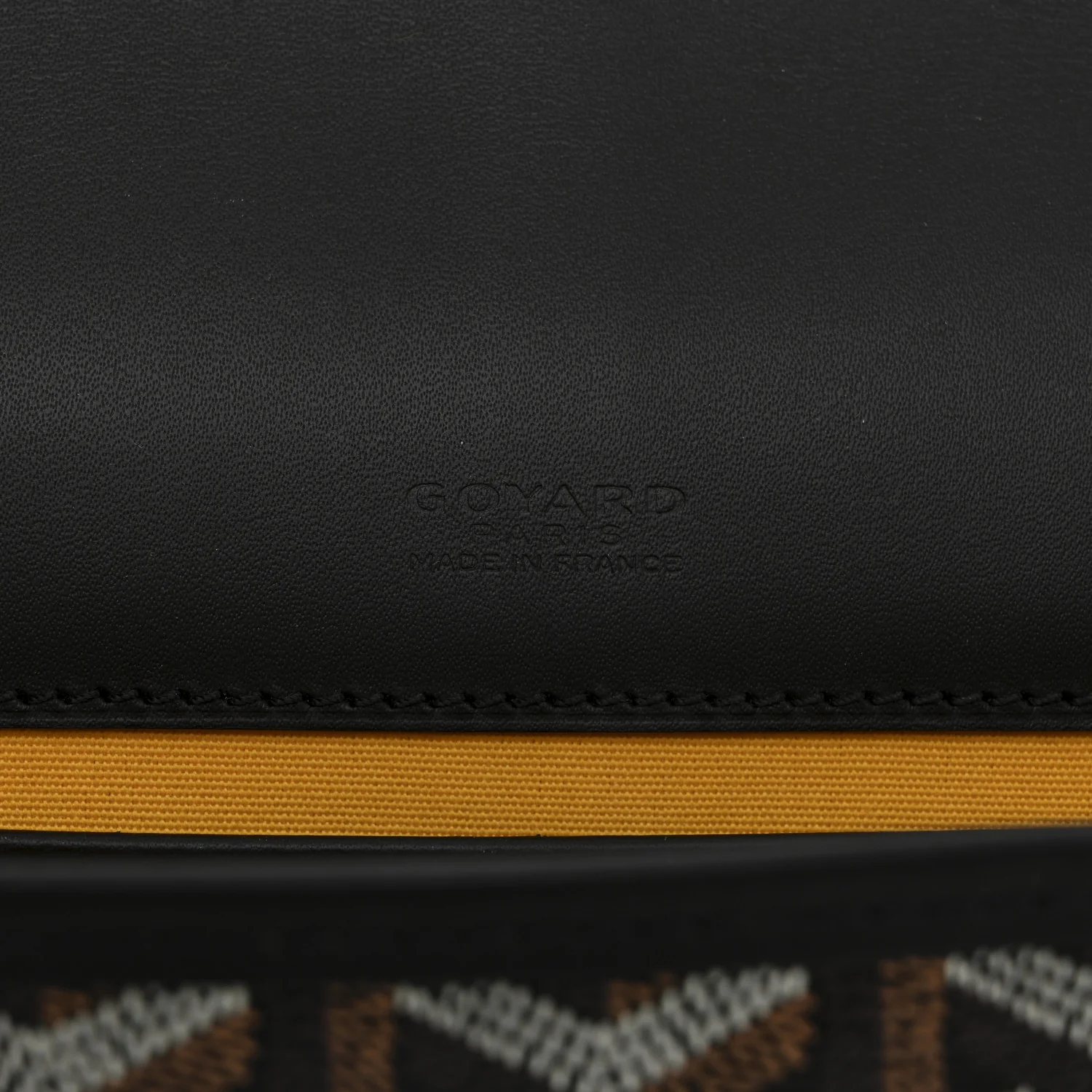 Goyardine Belvedere II PM Messenger Bag Black