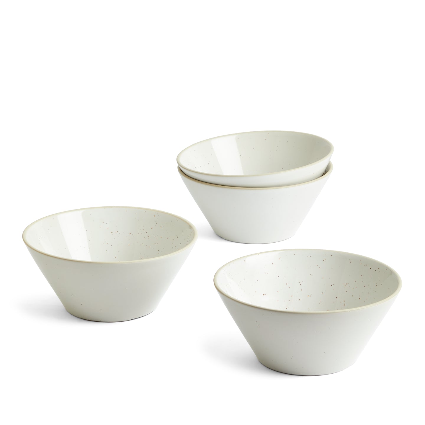 Urban Dining Bowl White, Set of 4