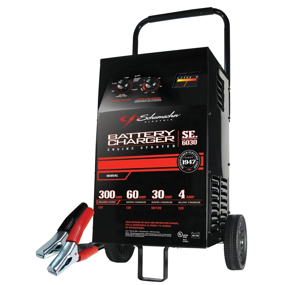 6/12V Manual Starter/Charger