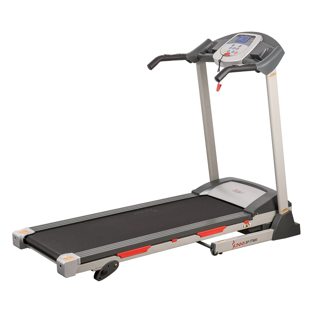 Powerful Electric Treadmill for Home, Foldable, Manual Incline, Built In Programs, Pulse Sensor, SF T7603 Image 7