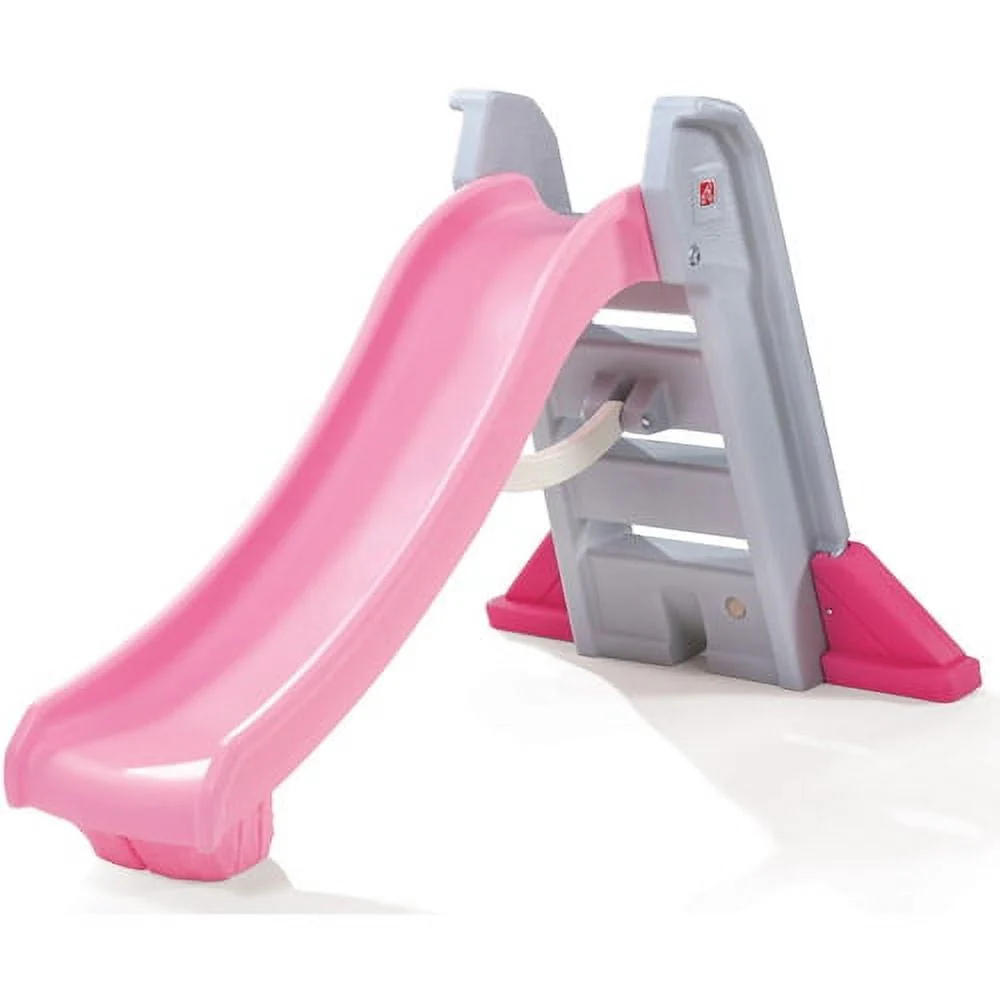 Naturally Playful Big Folding Slide Pink, Toddlers