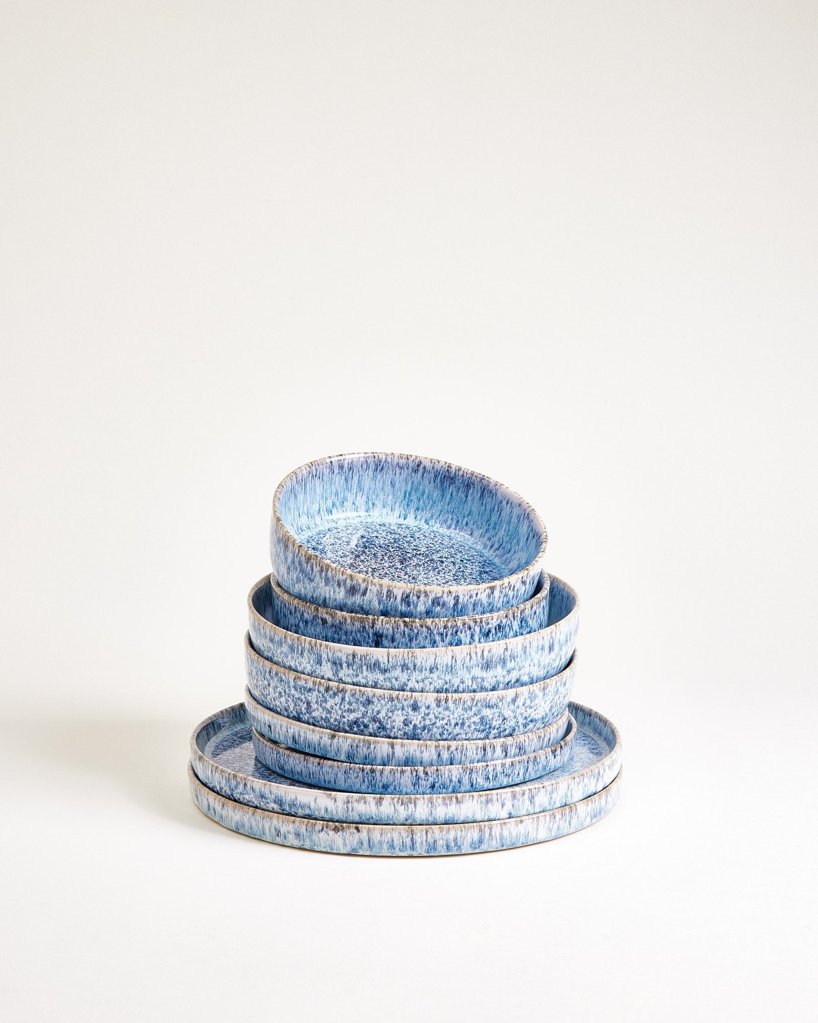 CORDOAMA - TABLEWARE SET MODERN BLUE 8 PIECES