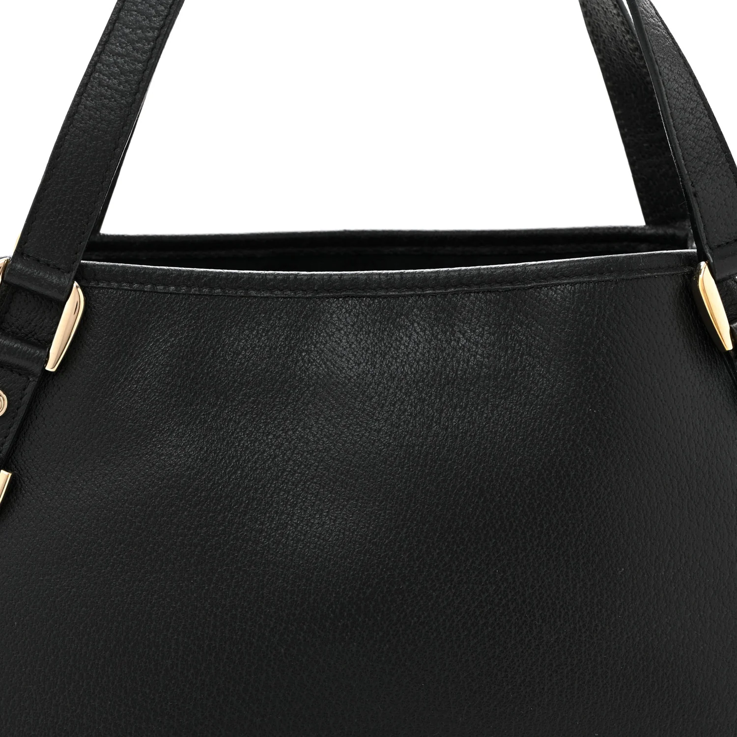Calfskin Medium Abbey Shoulder Bag Black