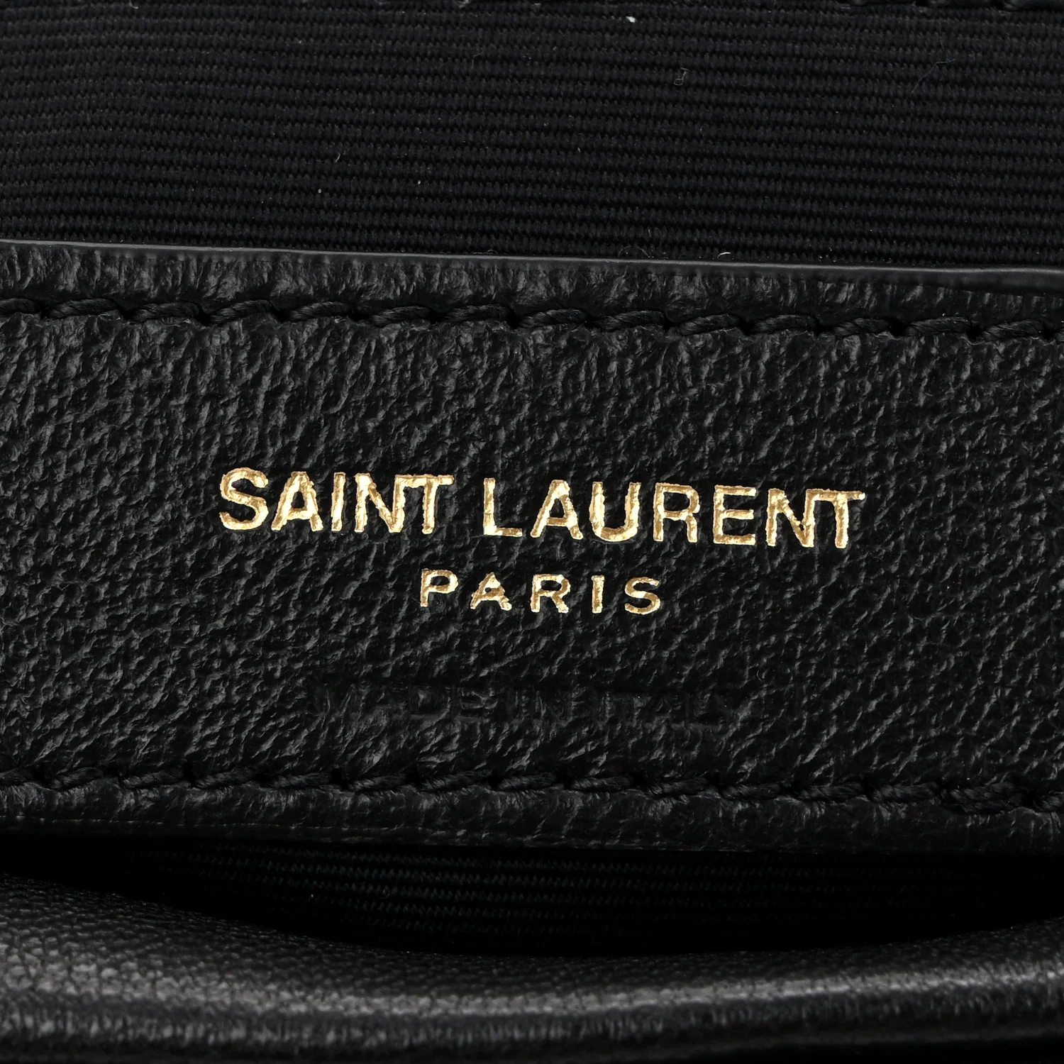 Lambskin Quilted Medium Loulou Puffer Monogram Chain Satchel Black