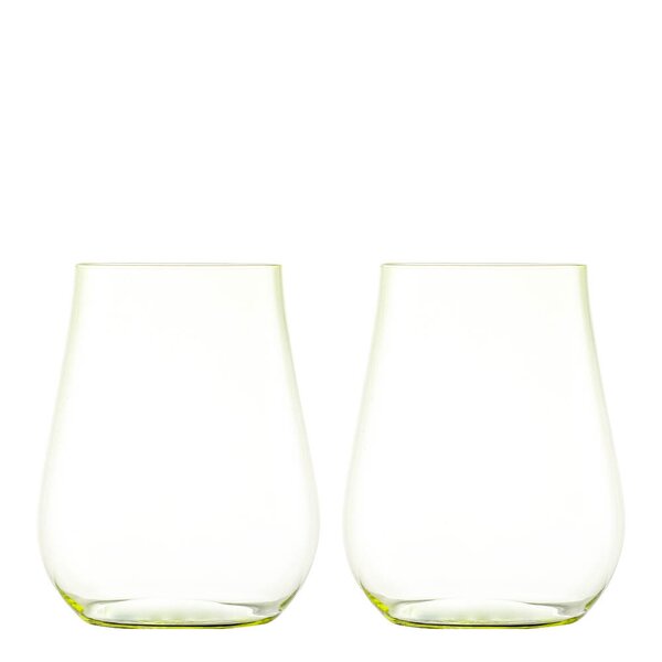 Kolibri tumbler vannglass 49,8 cl 2 stk lemon