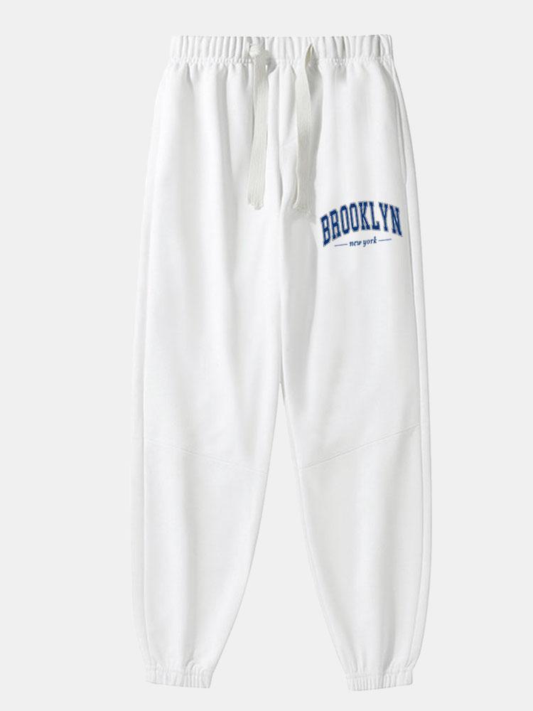 Pantalon de jogging en coton mélangé imprimé Brooklyn