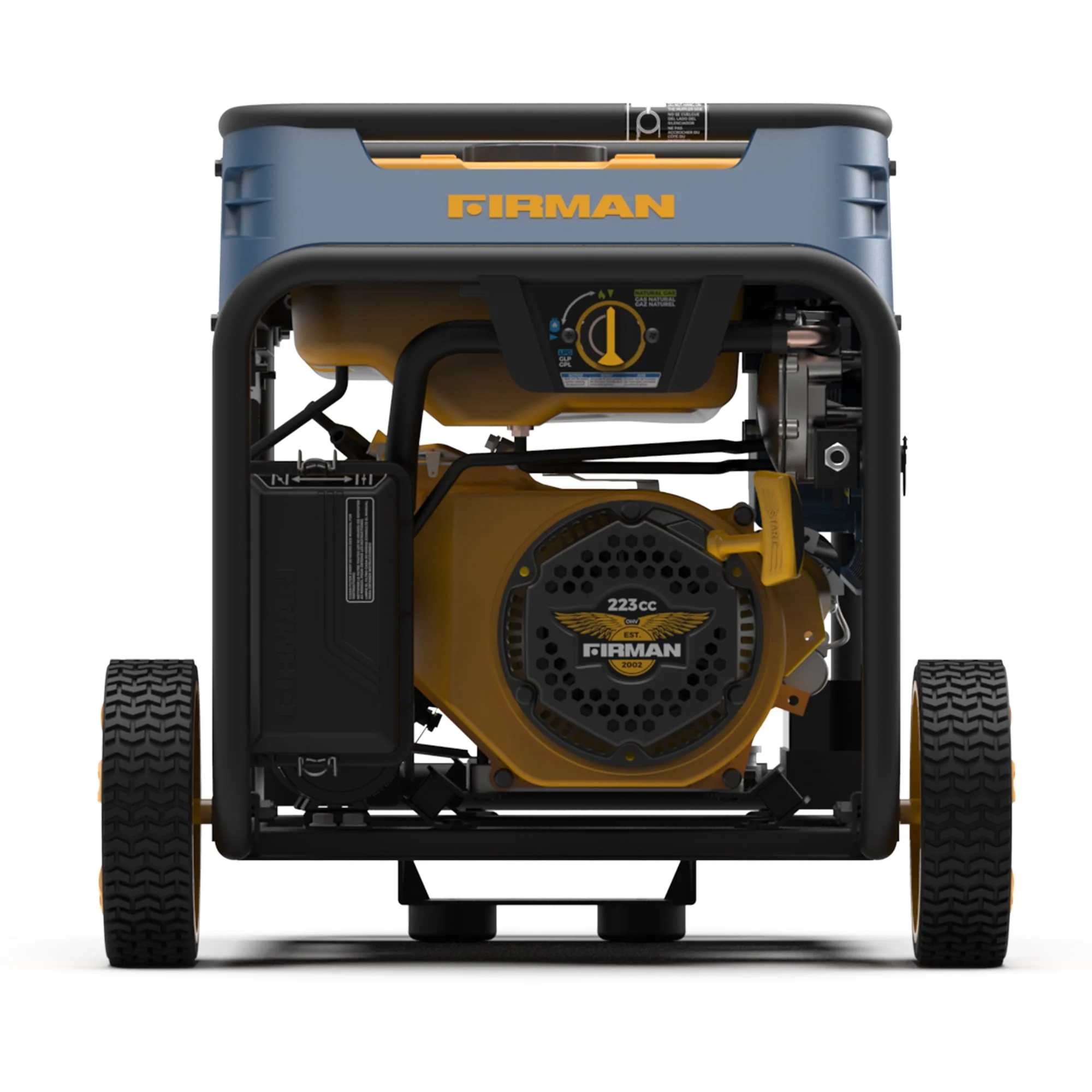 FIRMAN T04073 Tri - Fuel 5000/4000 Watts 120/240 Electric Start Portable Generator with CO Alert