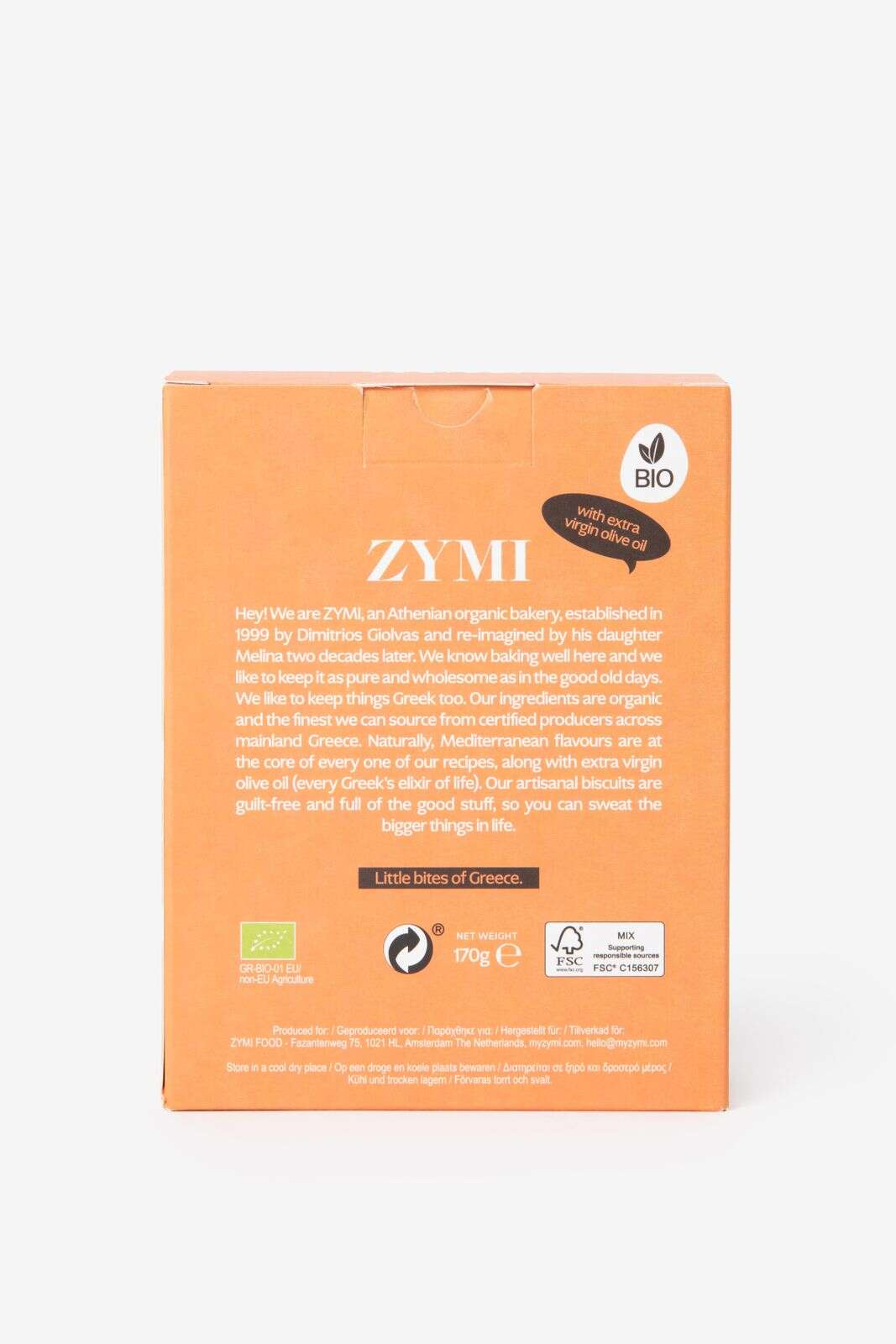 Zymi Biscuits Cinnamon Orange Juice Sesame