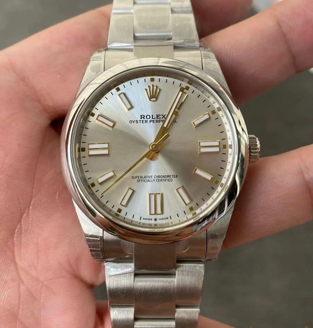 Rolex Oyster Perpetual M124300-0001 41MM VS Factory Silver Stainless Steel
