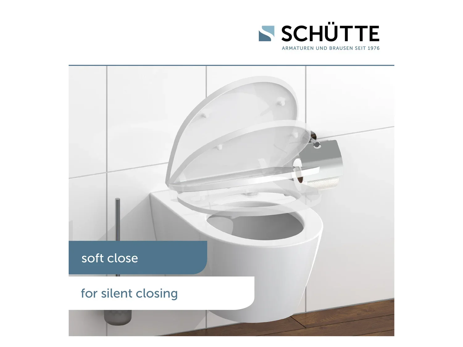 Schtte Abattant WC High Gloss, avec fermeture en douceur