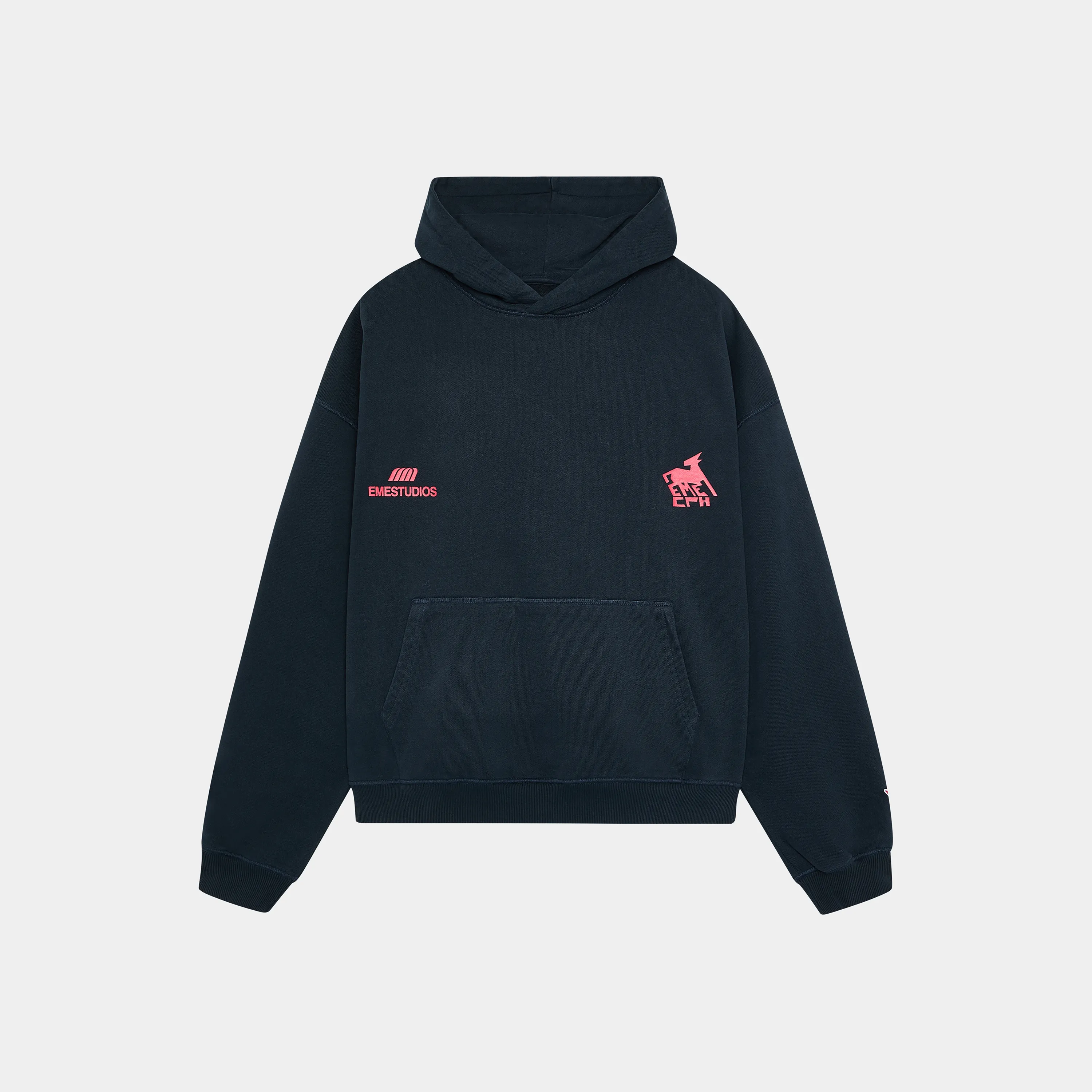 Rensdyr Navy Oversized Hoodie