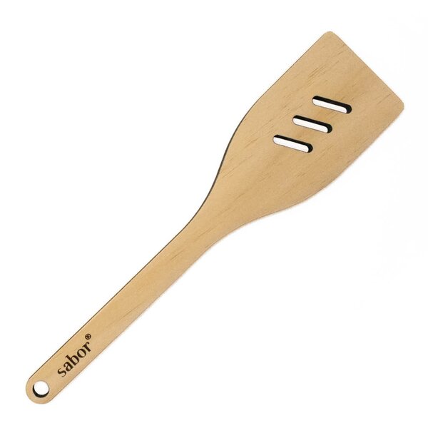Trevig stekespade med hull 30 cm accoya