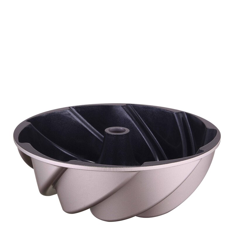Premium kakeform snurre 24 cm rose gold
