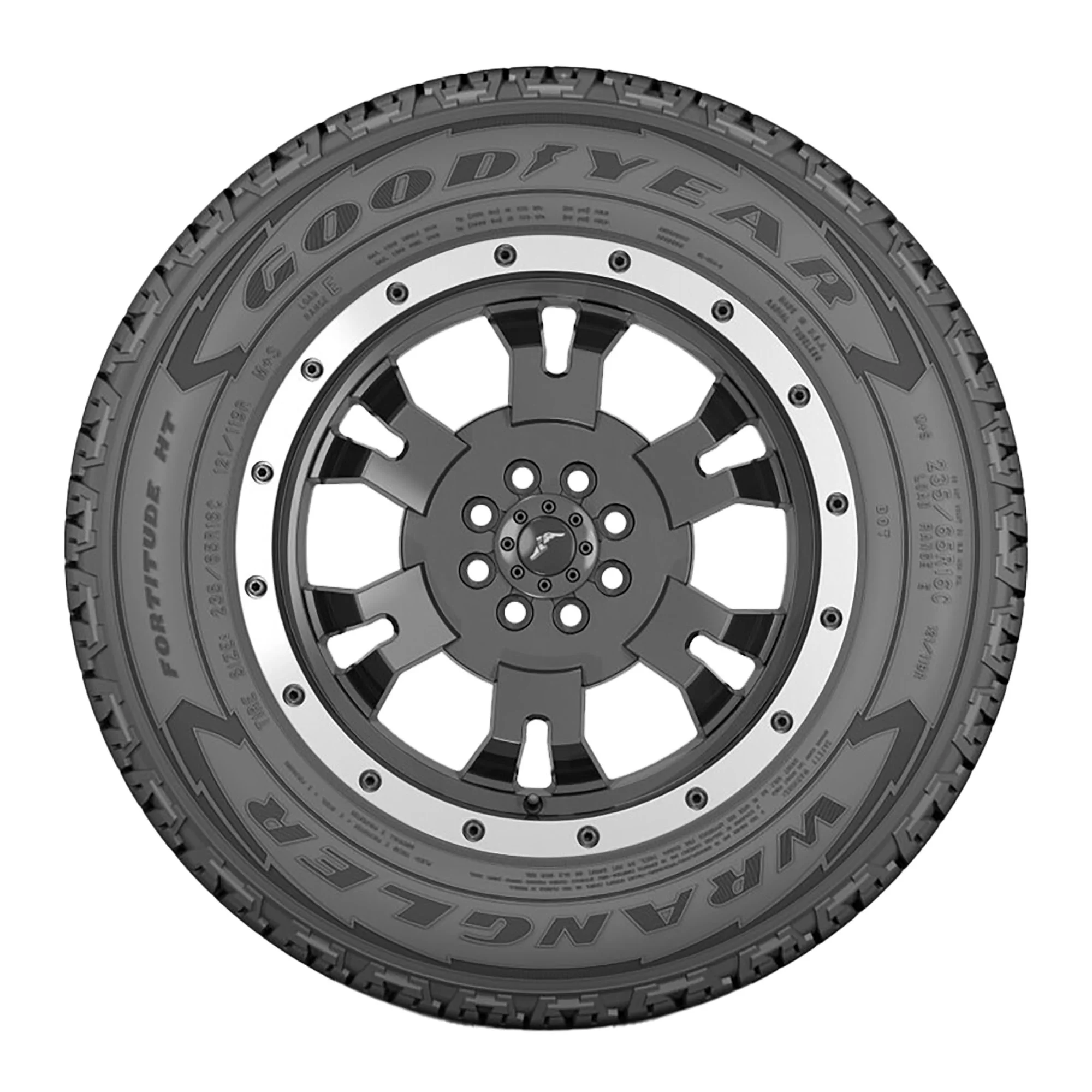 Set of 2 Wrangler Fortitude HT 265/70R16 112T Tires Image 3