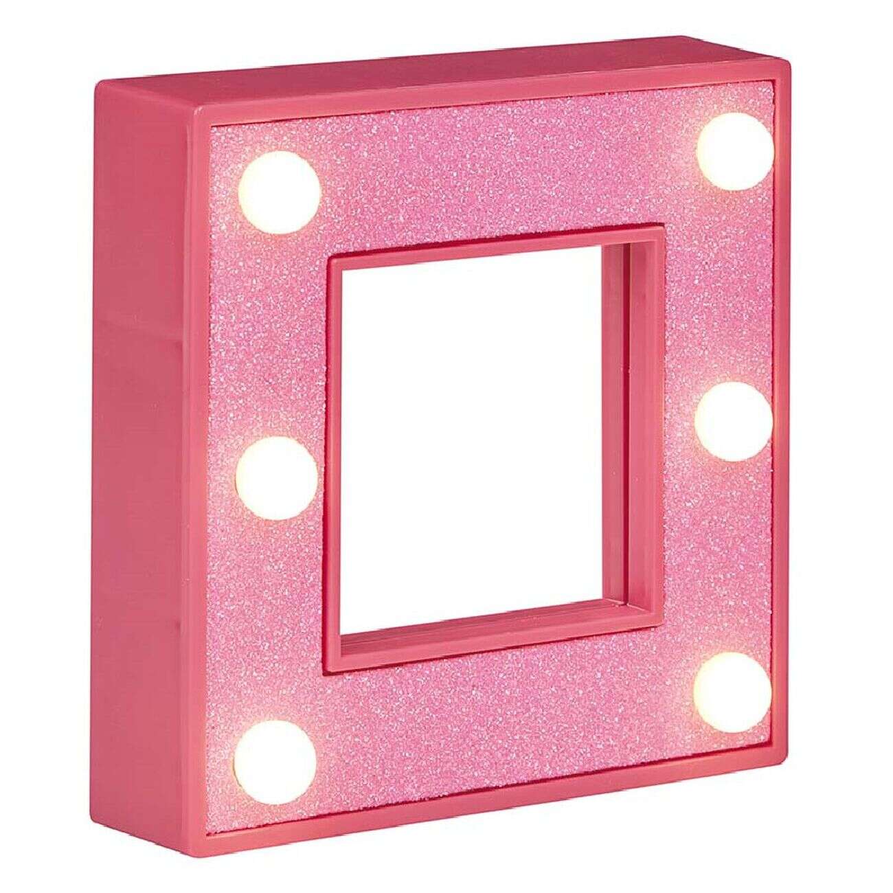 Miroir lumineux à paillettes