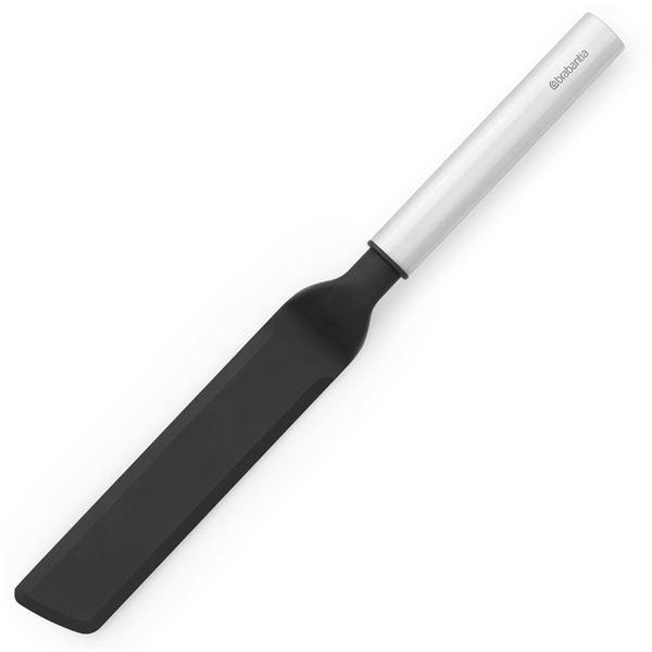 Stekespade/palett 33,7 cm sølv