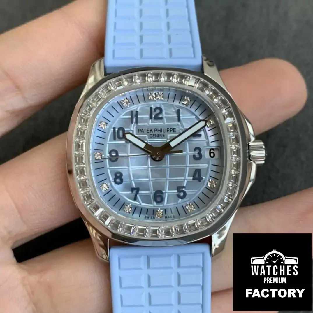 Patek Philippe Aquanaut 5072G-001 PPF Factory Diamond-Set Bezel