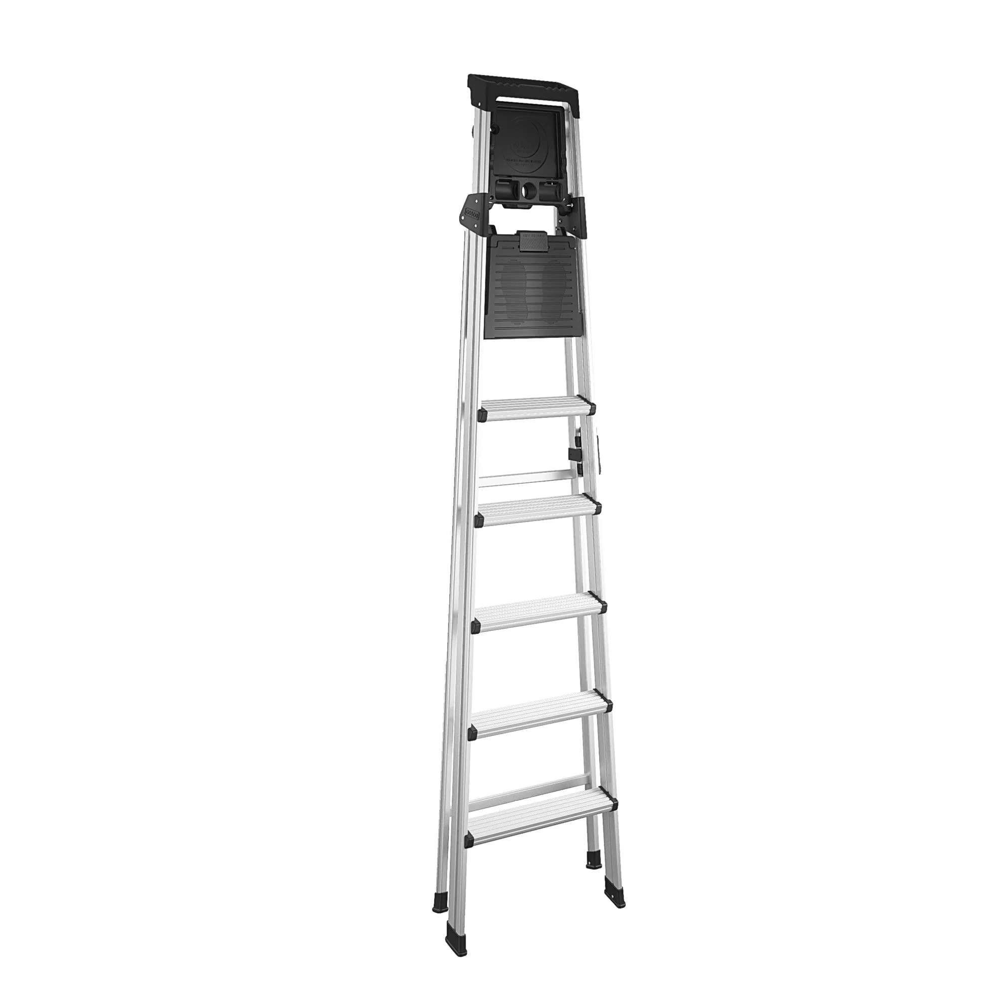 Cosco 8 Ft Signature Series Aluminum Folding Step Ladder 300 Lb Type IA (12 Ft Max Reach) Image 9