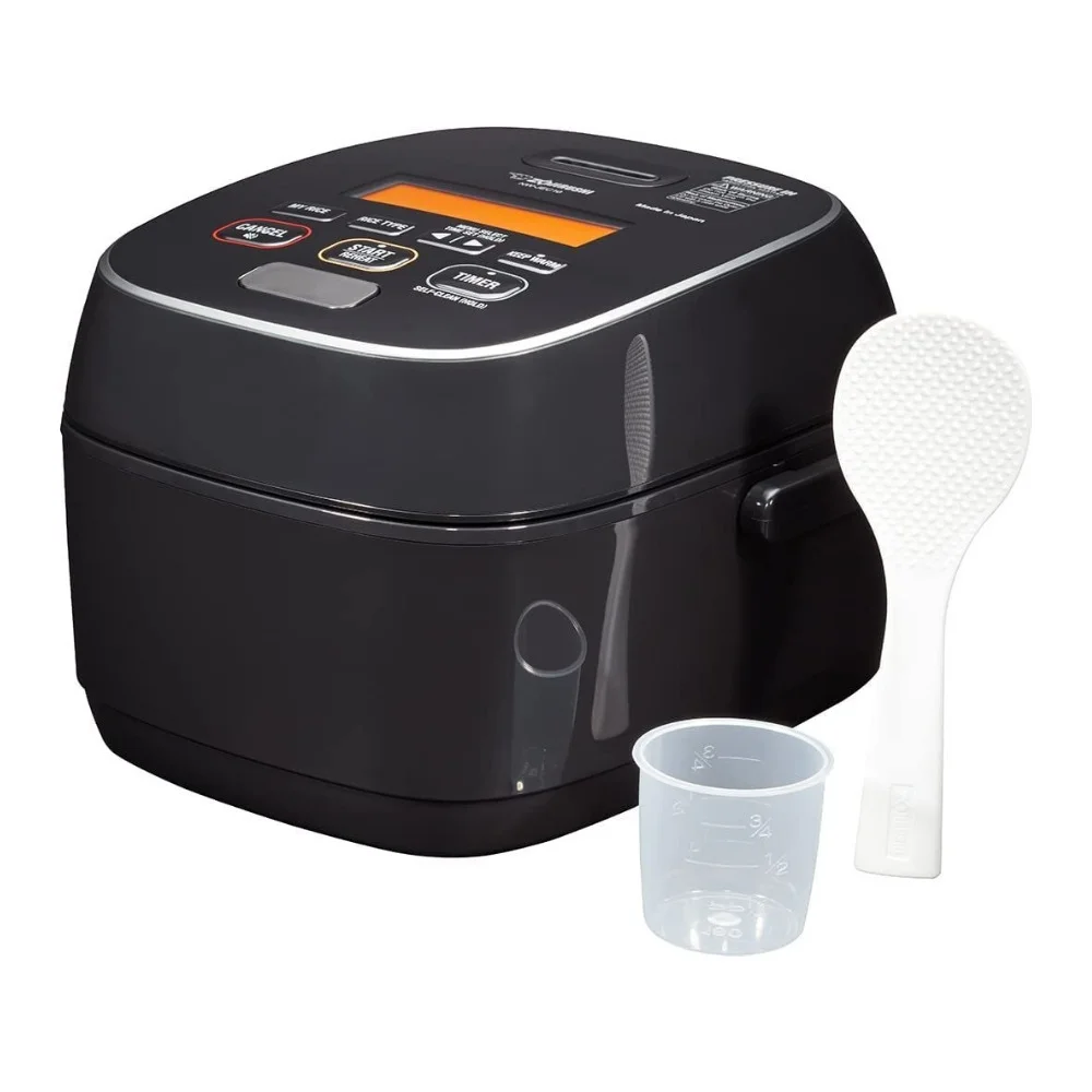 NW-JEC10BA 5.5-Cup Capacity Pressure Induction Heating Rice Cooker and Warmer (Black)(Black) - Image 5