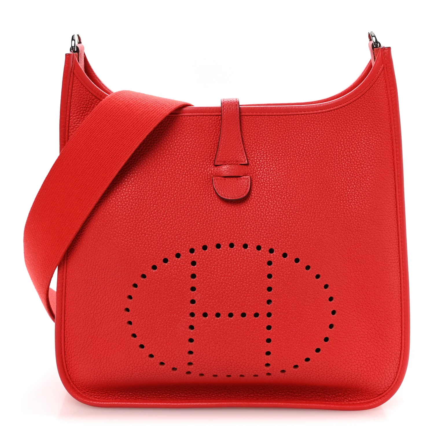 Taurillon Clemence EVELYNE III PM Rouge de Coeur