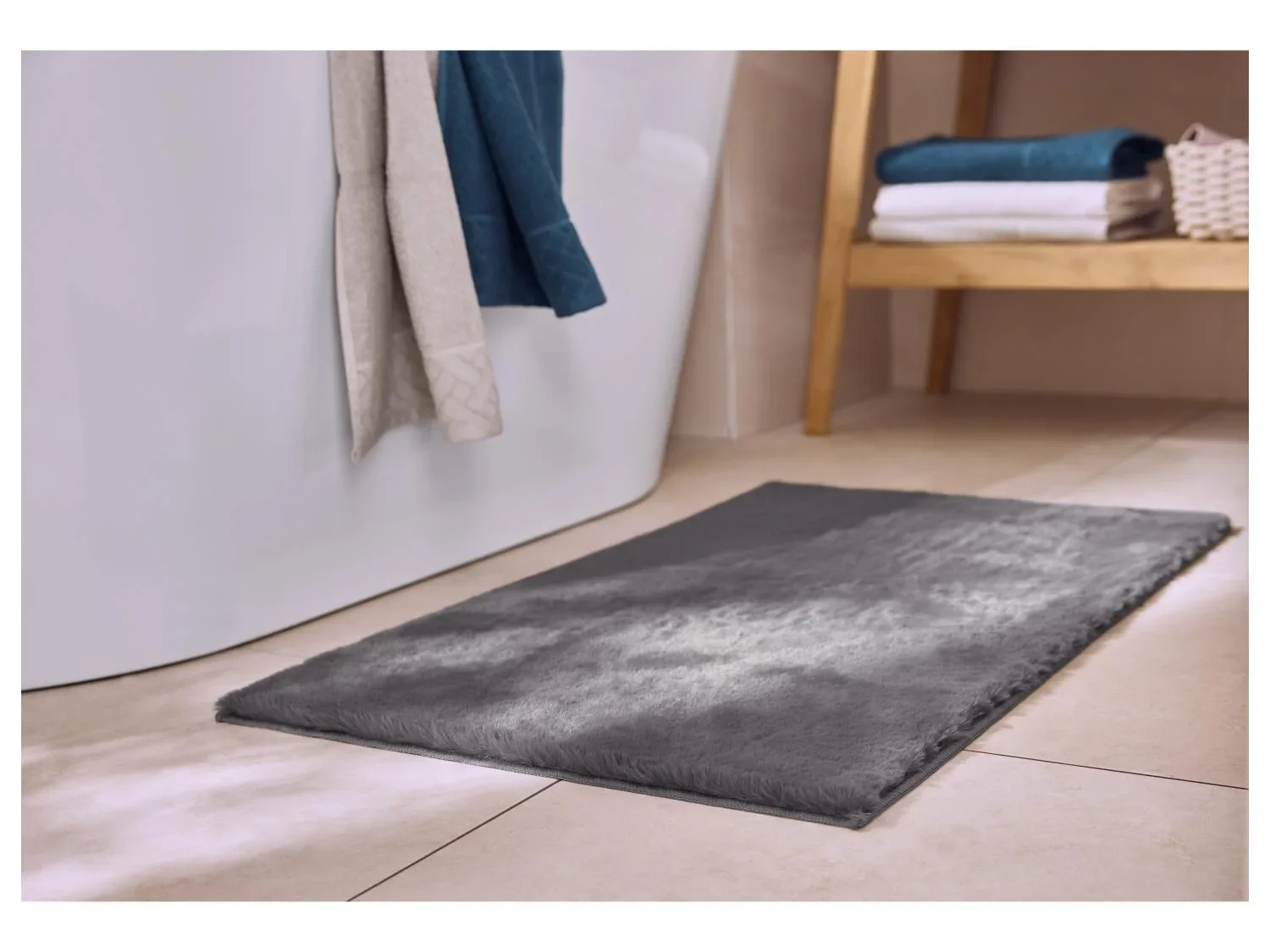 LIVARNO Tapis de salle de bains, 60 x 100 cm