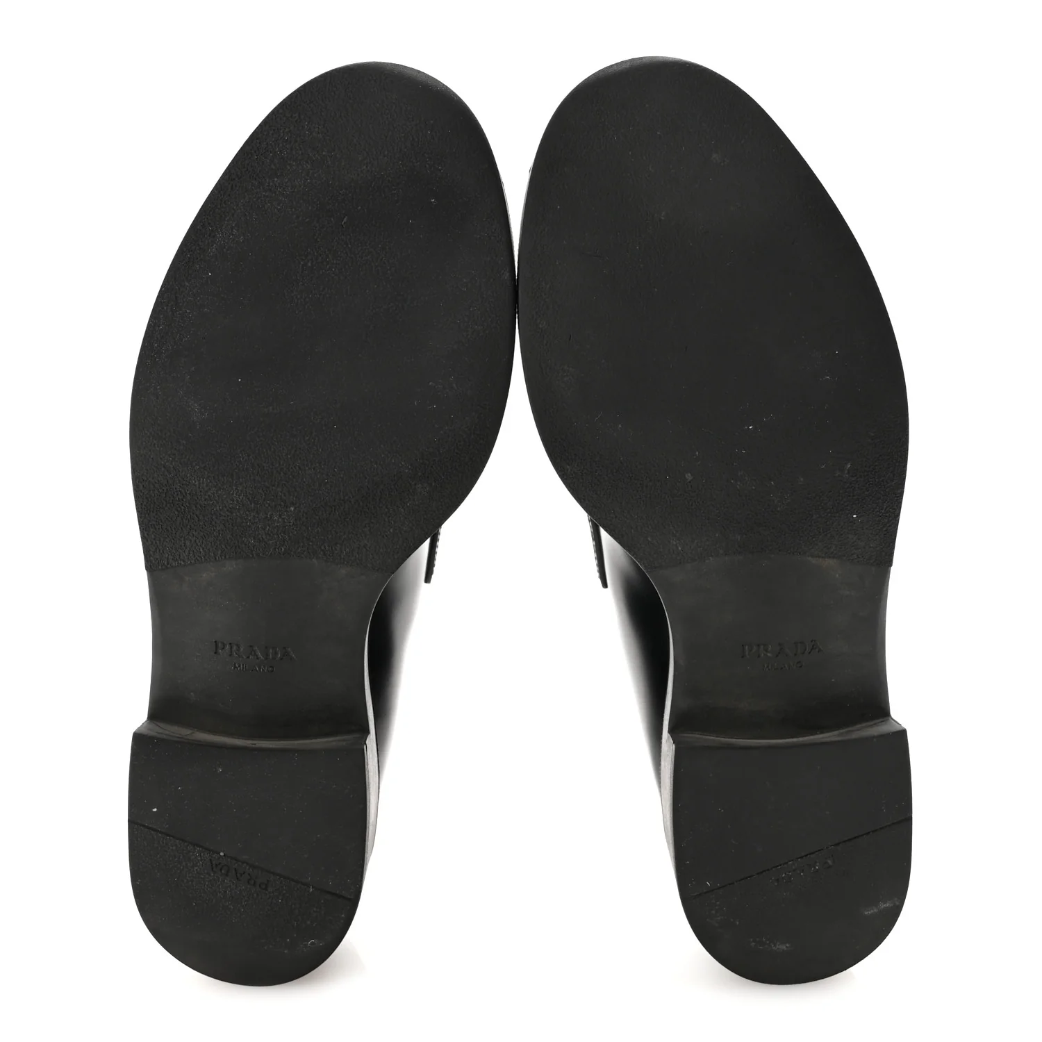 Spazzolato Metal Triangle Logo 50mm Loafers 40 Black
