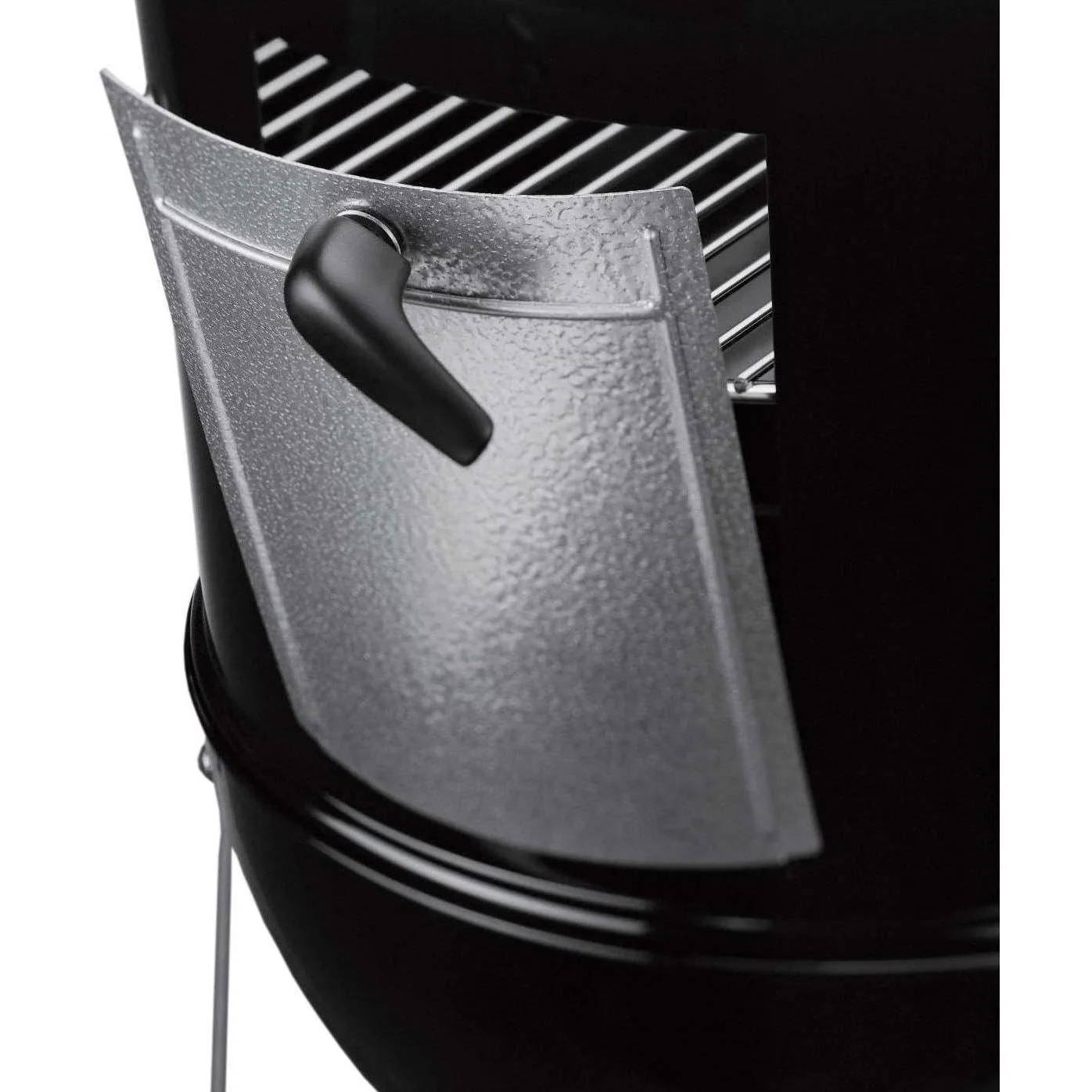 22 Inch Smokey Mountain Cooker Smoker In Black With Cover And Built-In Thermometer(22.5-quot-) - Image 5