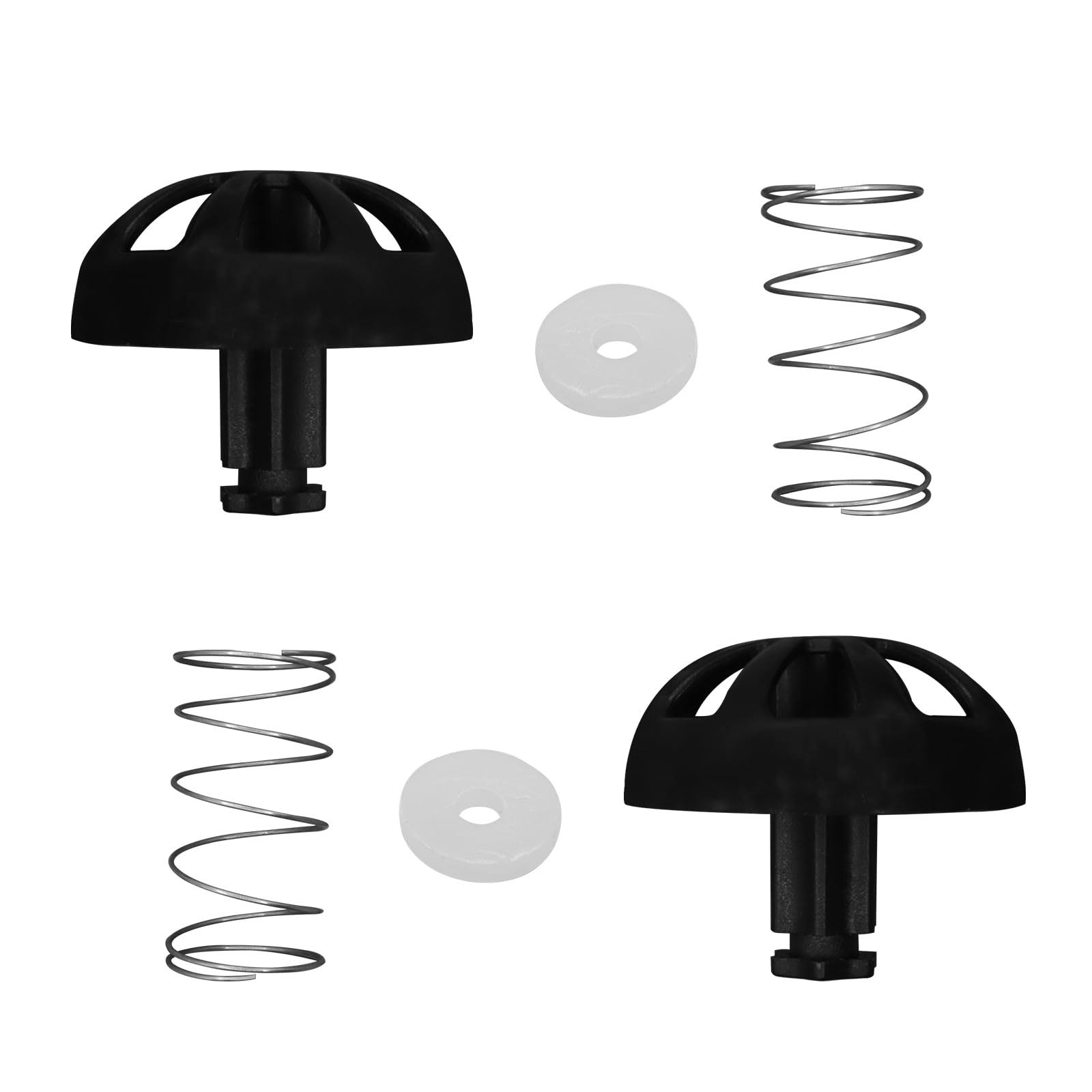 SURPOUF 2-Pack Coffee Replacement Brew Basket Spring Loaded Stopper Kits Fits for Mr. Coffee Hamilton Parts Number 990117900 990237500 Coffee Machine