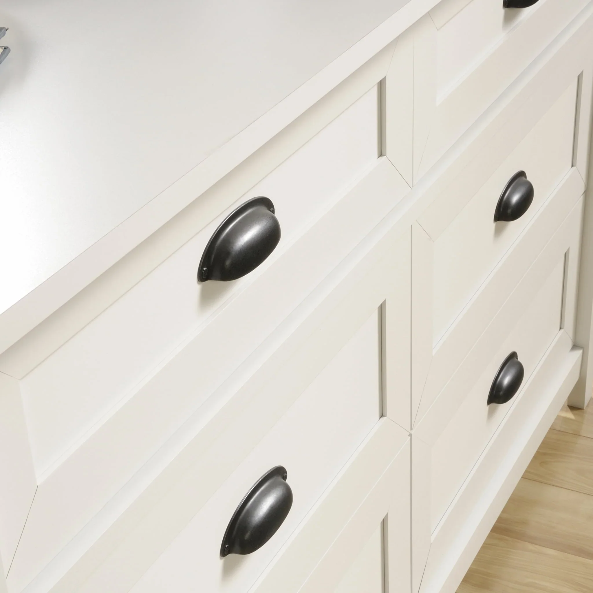 Better Homes & Gardens Lafayette 6-Drawer Dresser, Soft White Finish