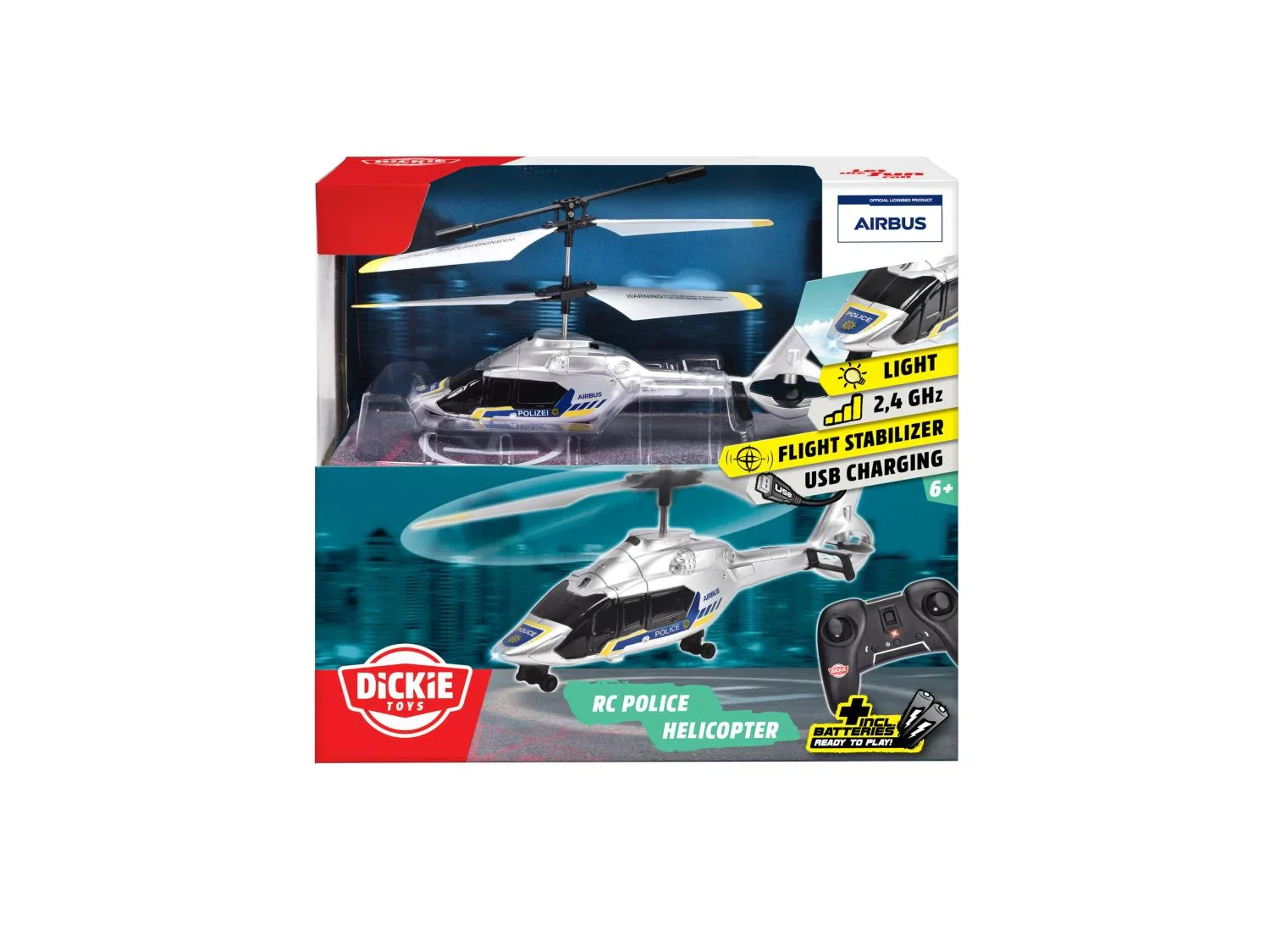 DICKIE Hlicoptre de police RC