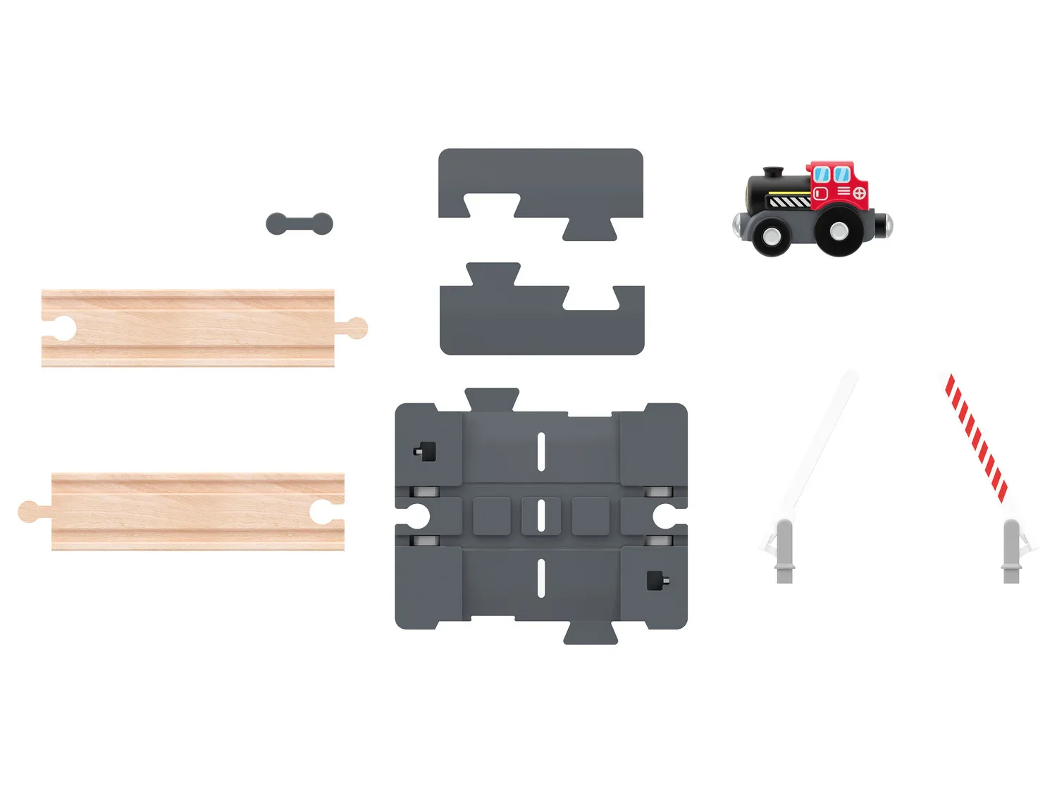 Playtive Extension de chemin de fer en bois