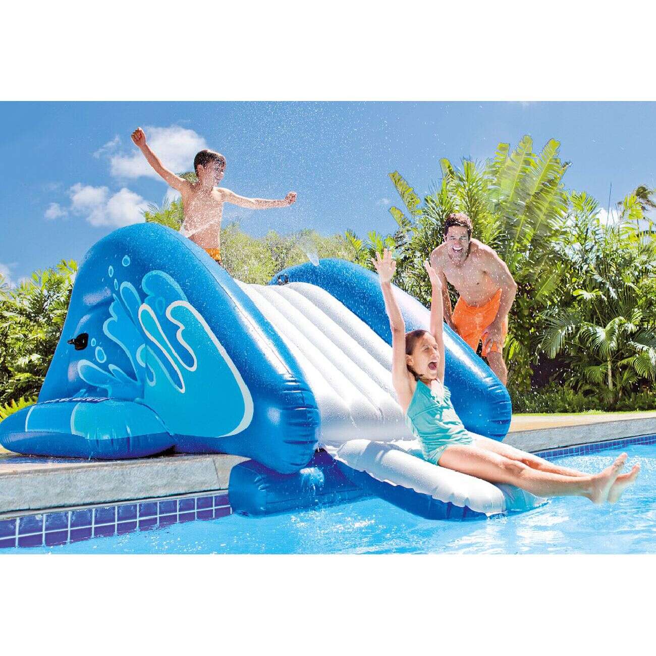 Toboggan Intex pour piscine enterrée