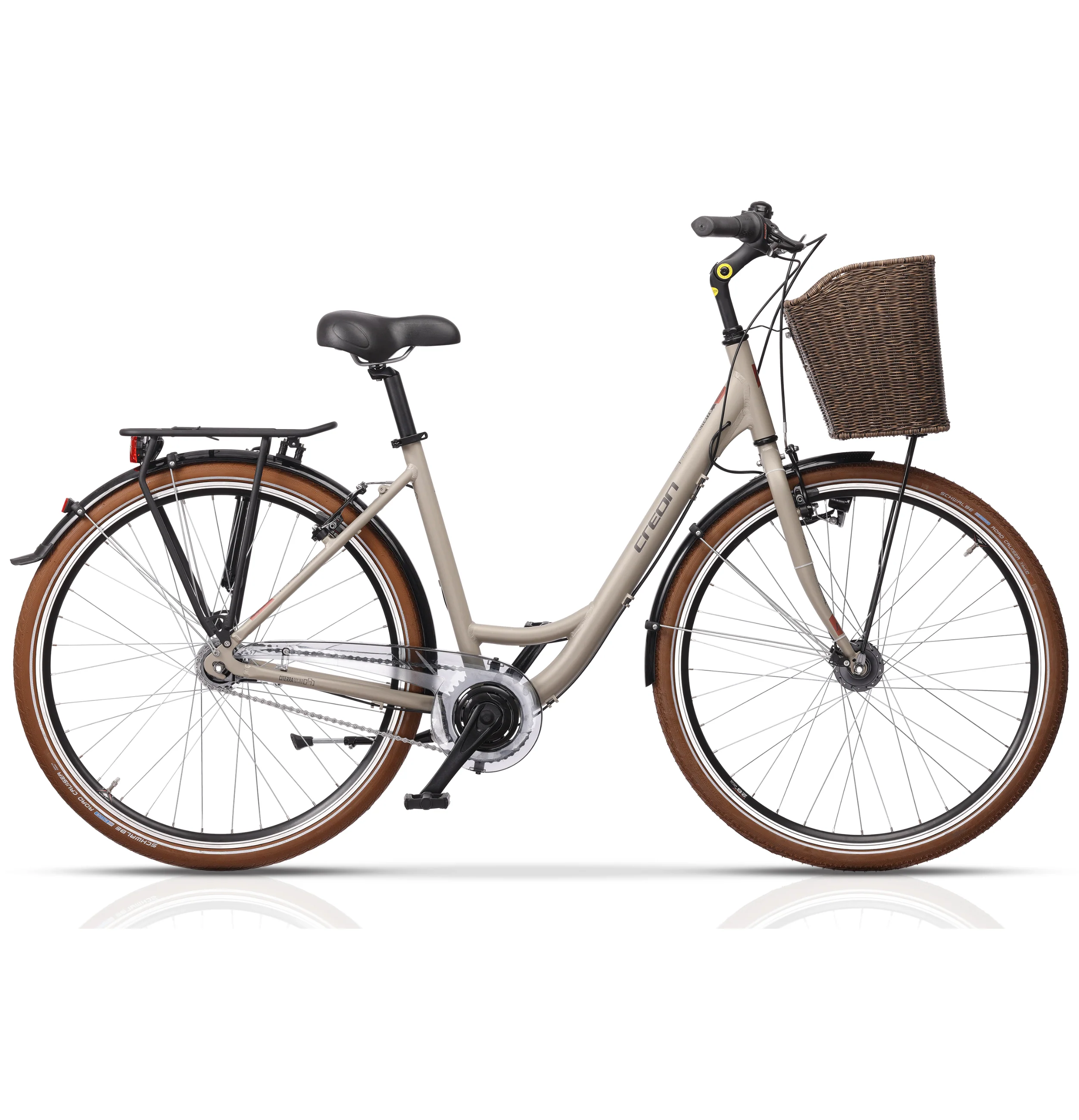 28 Inch Dames Stadsfiets Stadsfiets CITERRA SL 3 LAGE INSTAP Shimano NEXUS 7 Speed Terugtraprem