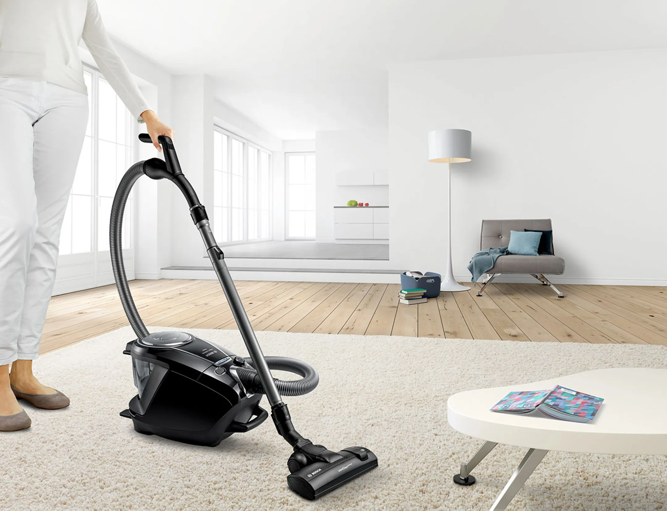 Bosch Stofzuiger zonder zak ProSilence BGS7SIL64